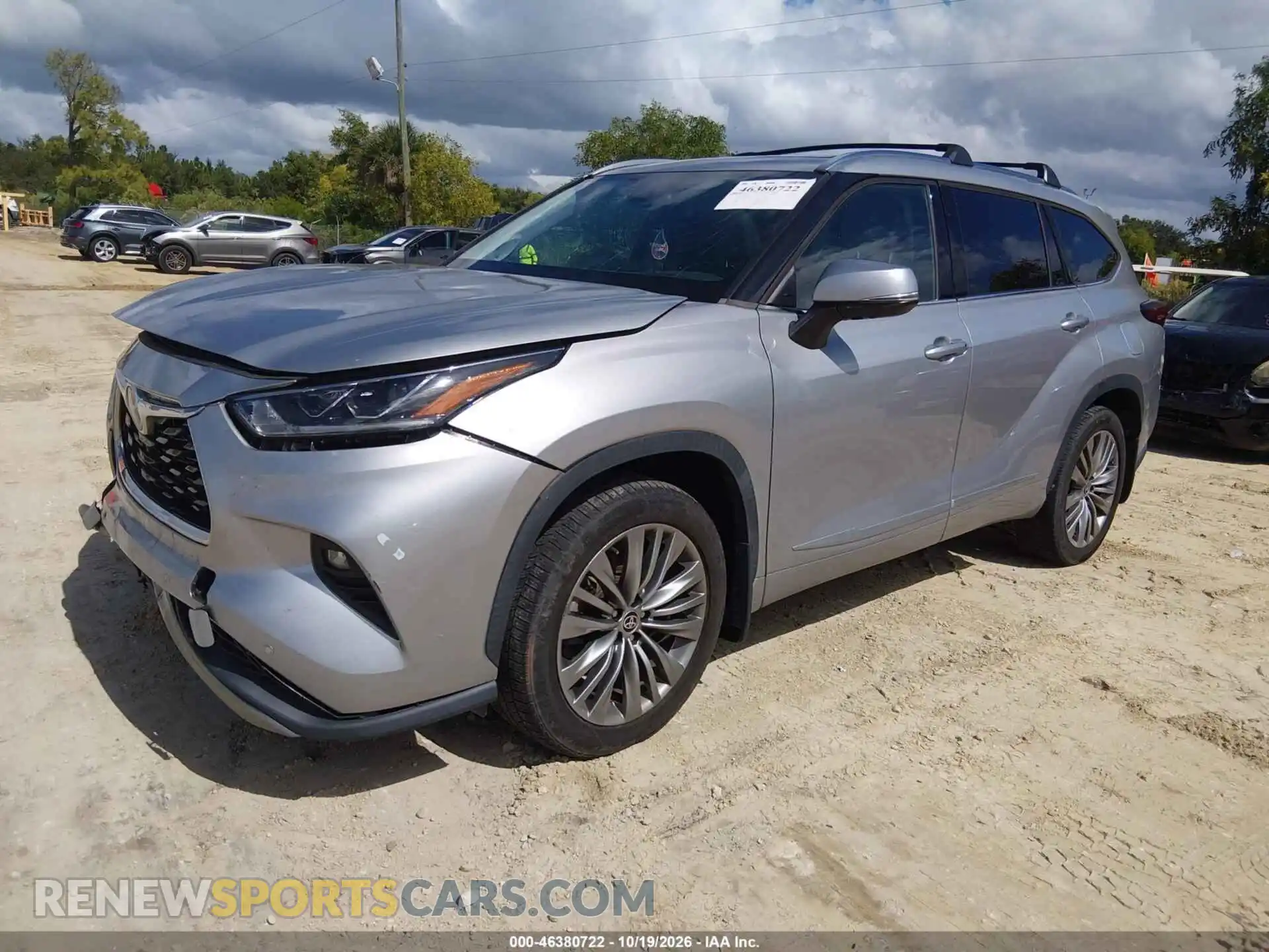 2 Photograph of a damaged car 5TDFZRBH3MS142577 TOYOTA HIGHLANDER 2021