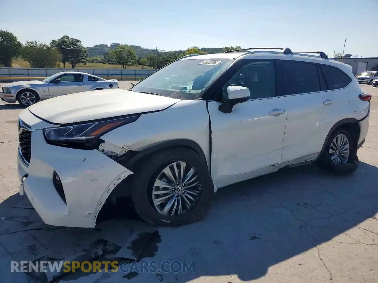 1 Photograph of a damaged car 5TDFZRBH4MS069901 TOYOTA HIGHLANDER 2021