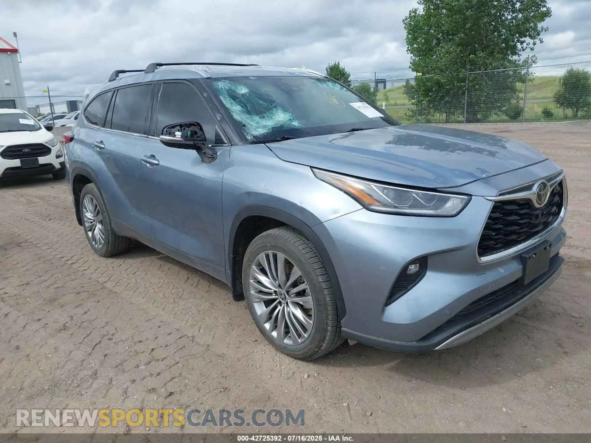 1 Photograph of a damaged car 5TDFZRBH5MS070944 TOYOTA HIGHLANDER 2021