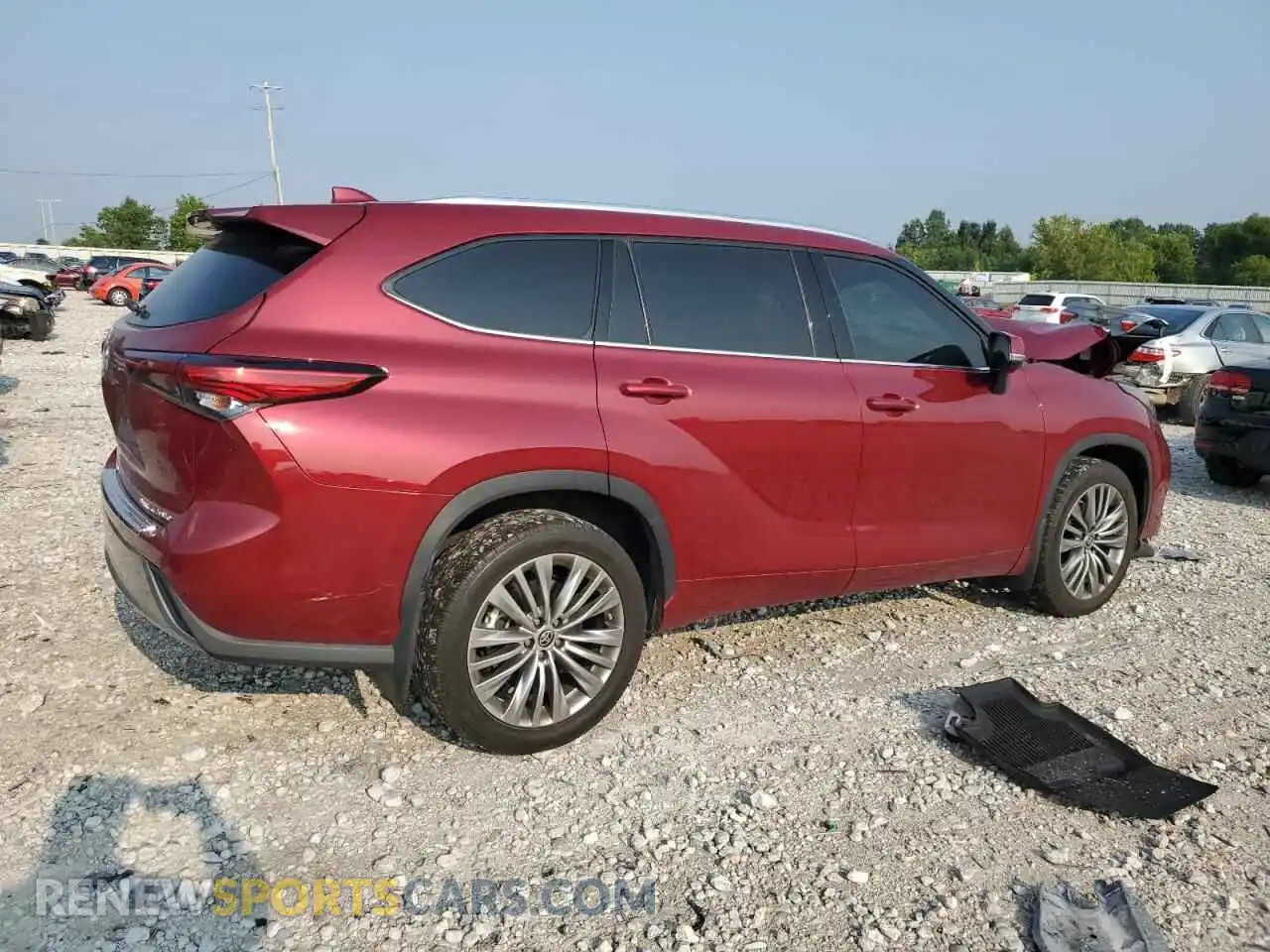 3 Photograph of a damaged car 5TDFZRBH6MS109928 TOYOTA HIGHLANDER 2021