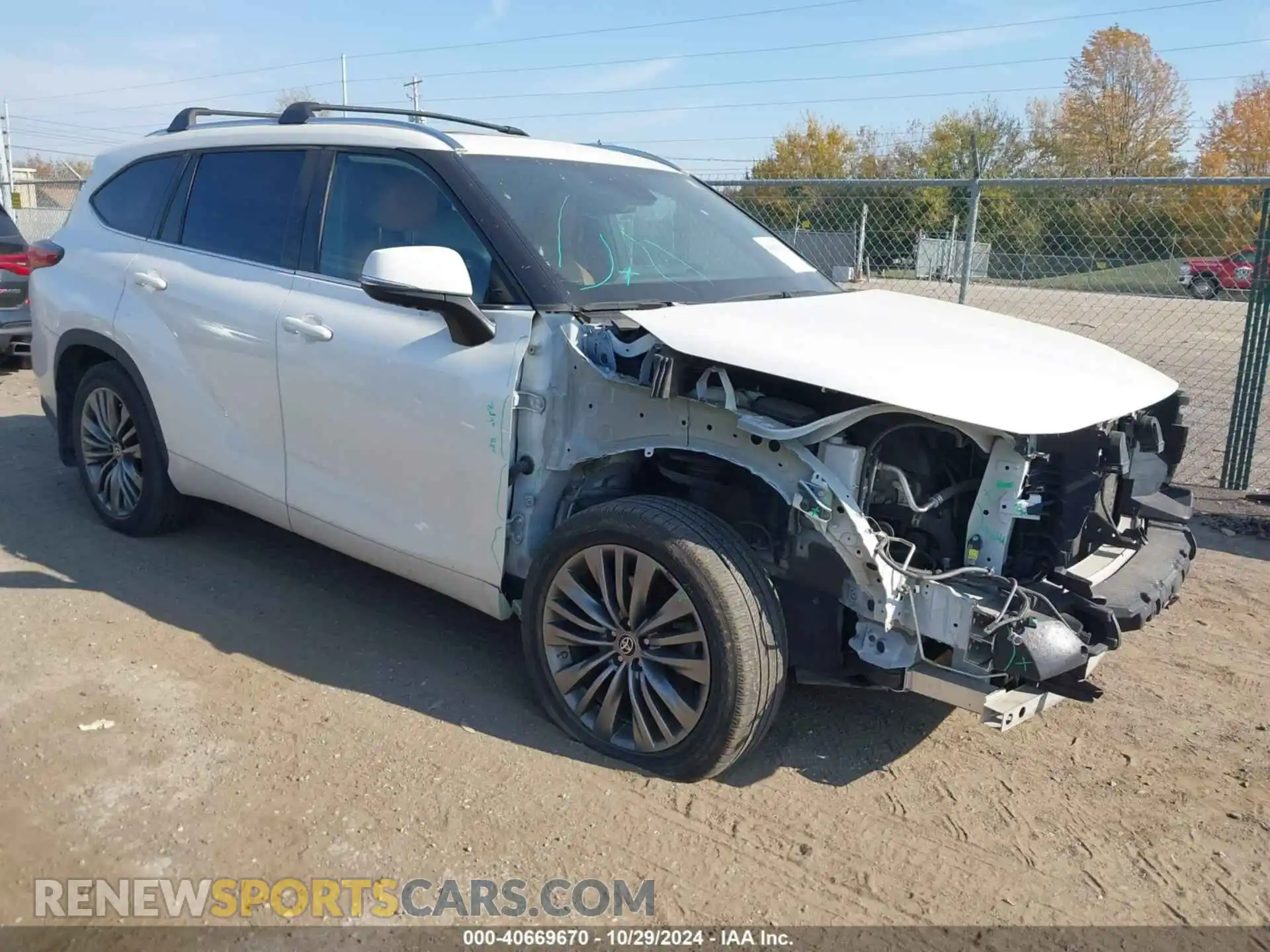 1 Фотография поврежденного автомобиля 5TDFZRBH6MS135560 TOYOTA HIGHLANDER 2021