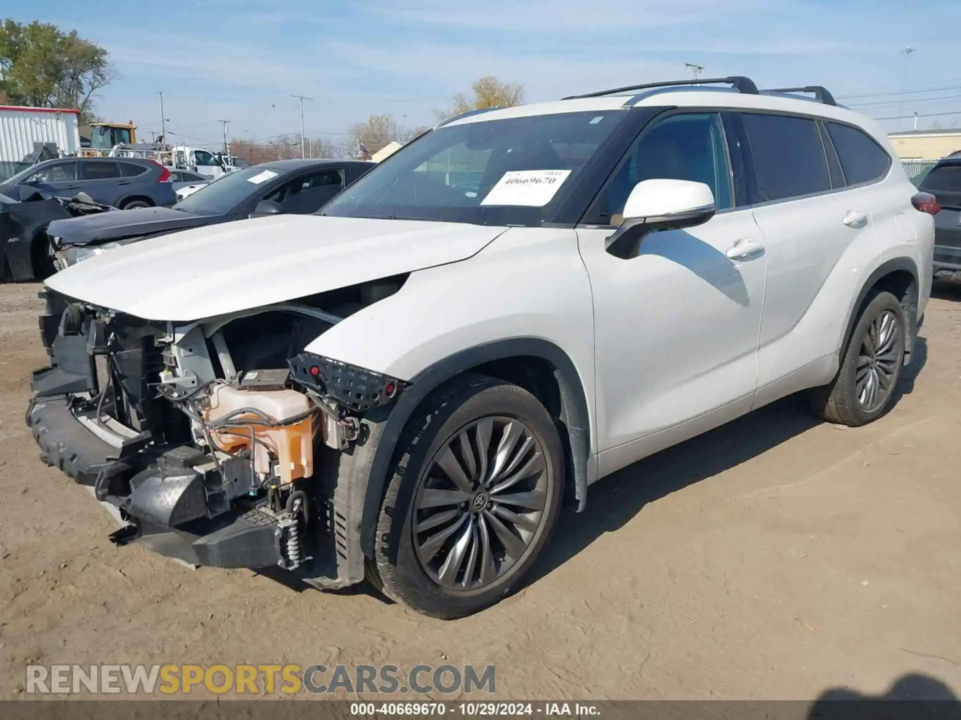 2 Фотография поврежденного автомобиля 5TDFZRBH6MS135560 TOYOTA HIGHLANDER 2021