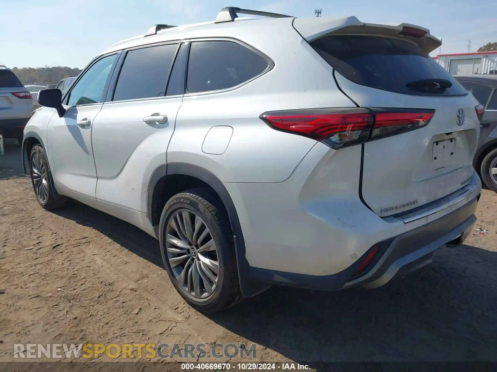 3 Фотография поврежденного автомобиля 5TDFZRBH6MS135560 TOYOTA HIGHLANDER 2021