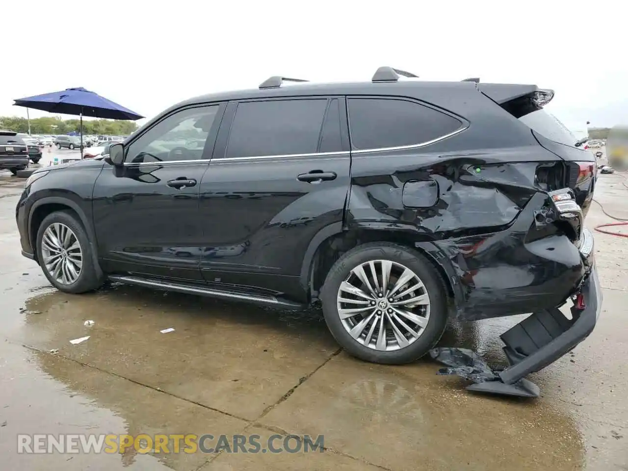 2 Photograph of a damaged car 5TDFZRBH7MS104401 TOYOTA HIGHLANDER 2021