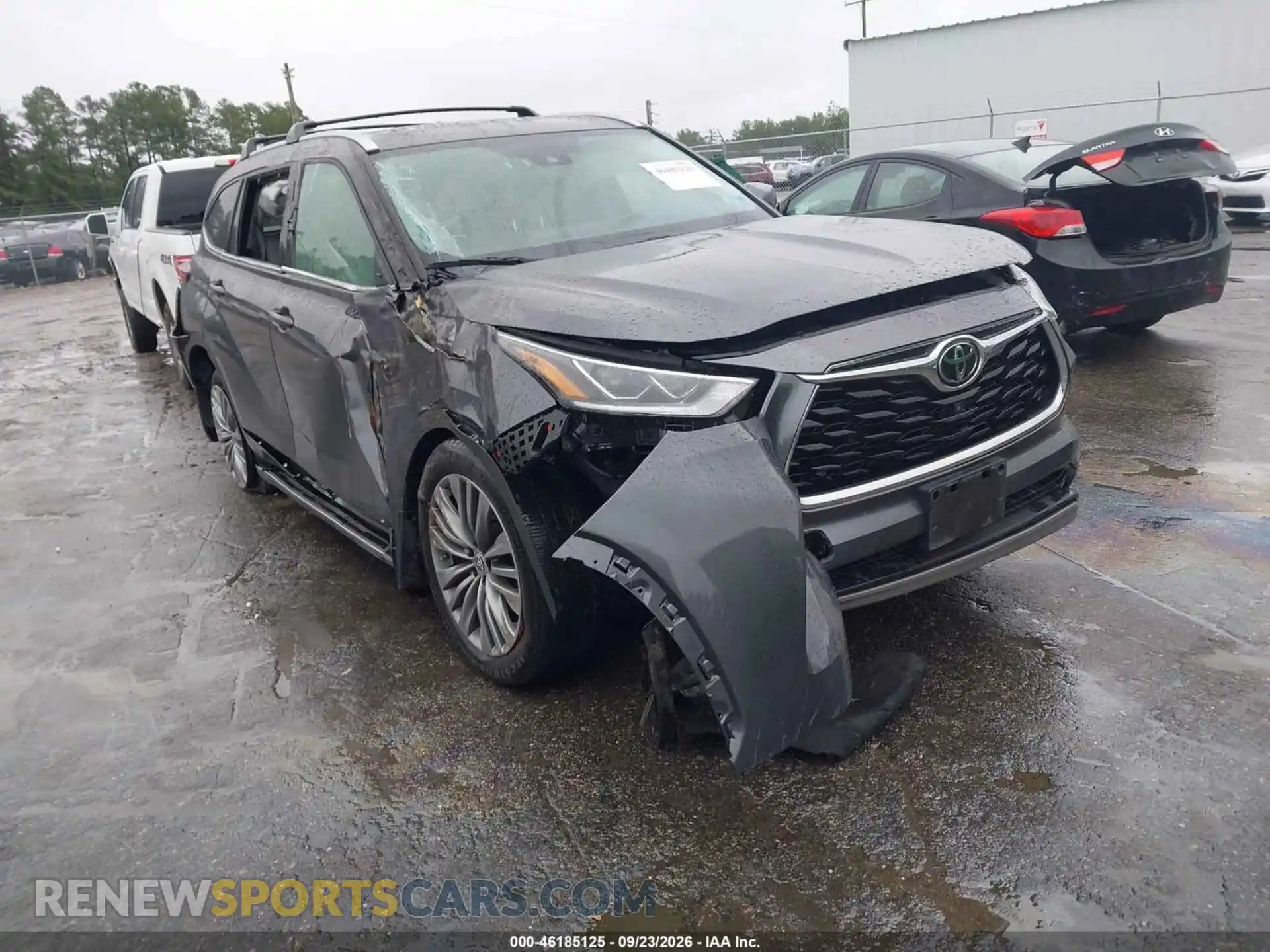 1 Фотография поврежденного автомобиля 5TDFZRBH7MS143909 TOYOTA HIGHLANDER 2021