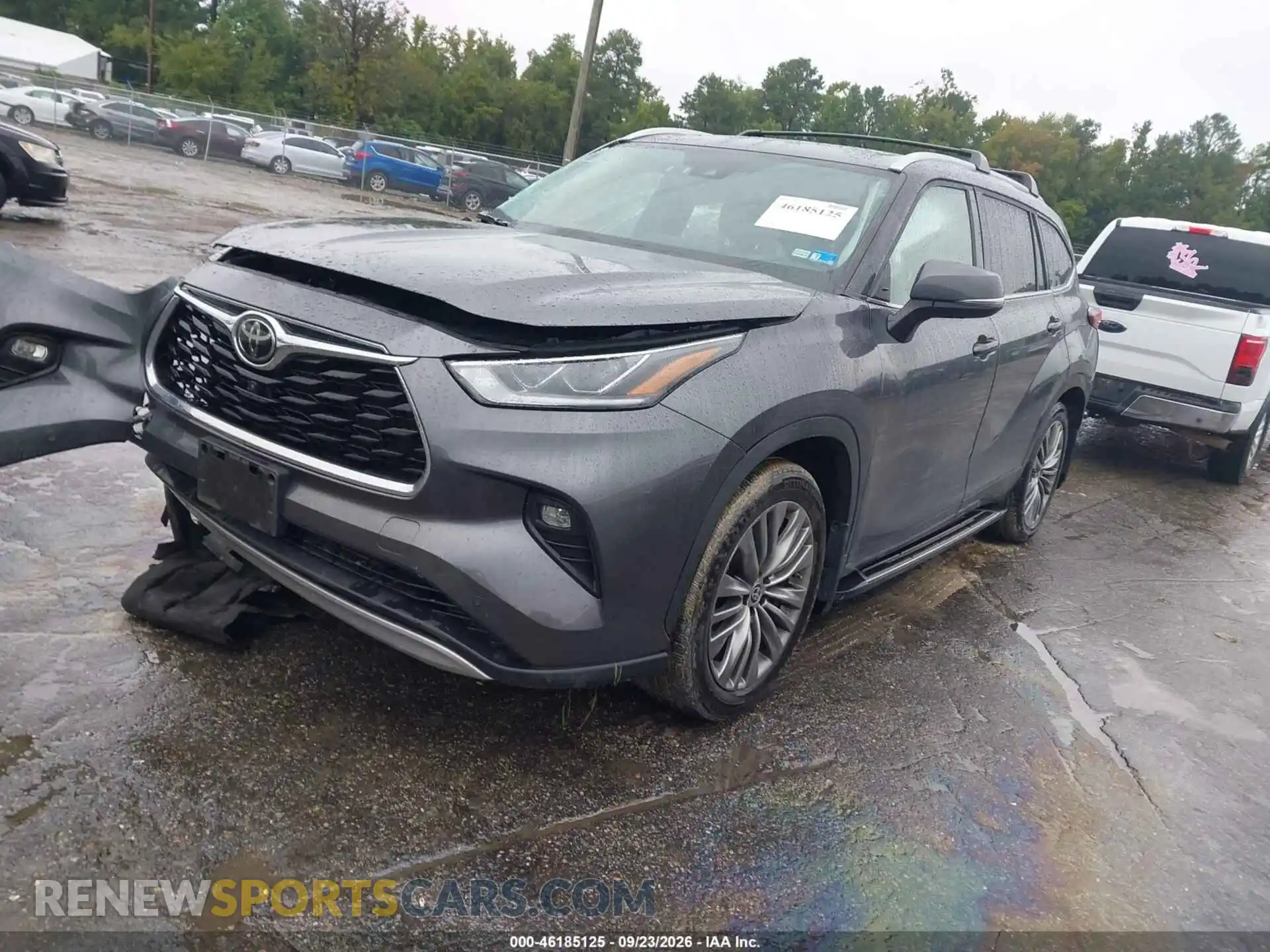 2 Фотография поврежденного автомобиля 5TDFZRBH7MS143909 TOYOTA HIGHLANDER 2021