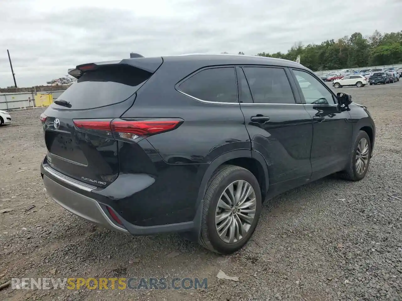 3 fotografías del automóvil dañado 5TDFZRBH8MS150755 TOYOTA HIGHLANDER 2021