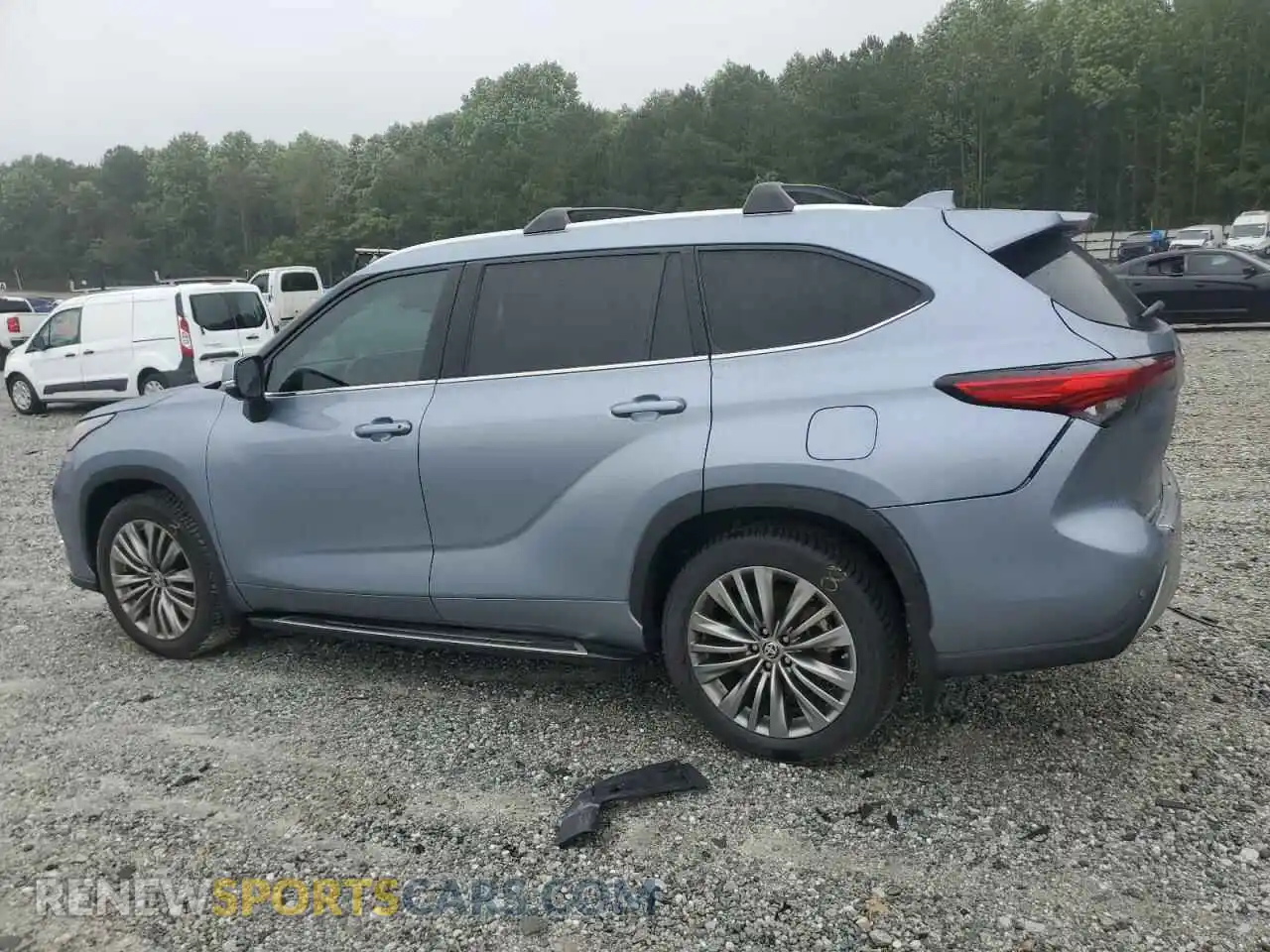 2 Photograph of a damaged car 5TDFZRBH9MS069473 TOYOTA HIGHLANDER 2021