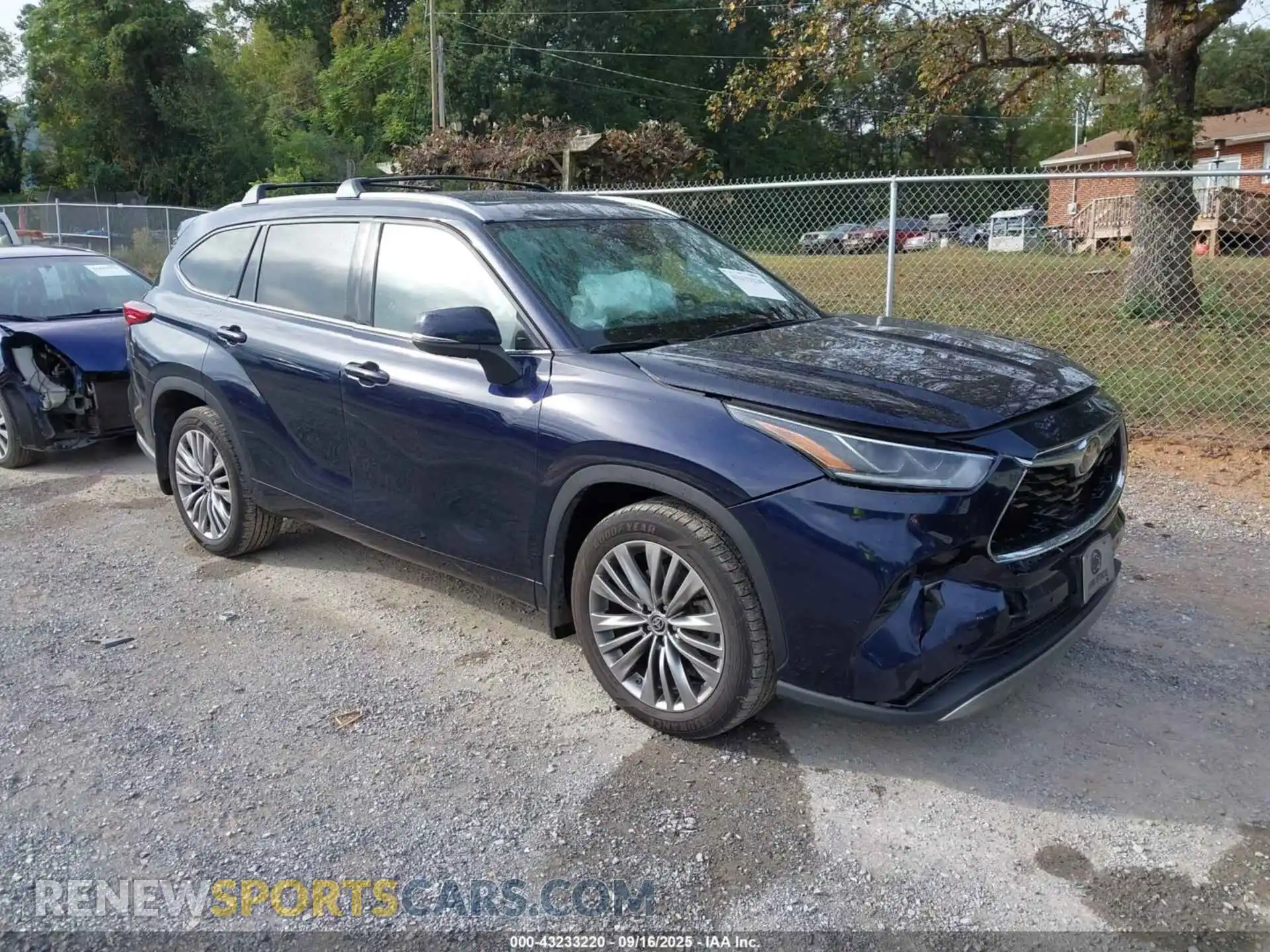 1 Photograph of a damaged car 5TDFZRBH9MS073183 TOYOTA HIGHLANDER 2021