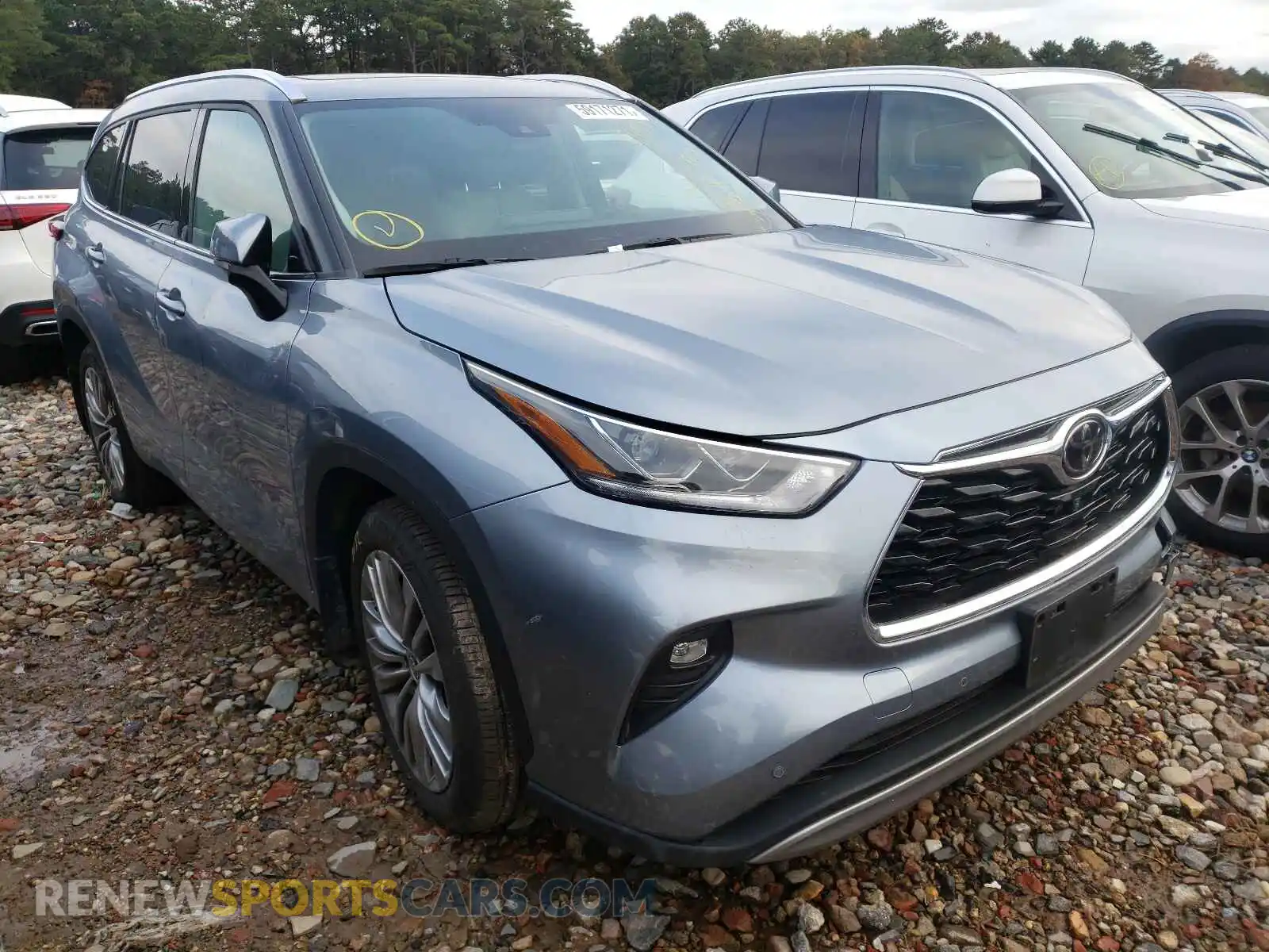 1 fotografías del automóvil dañado 5TDFZRBHXMS075086 TOYOTA HIGHLANDER 2021