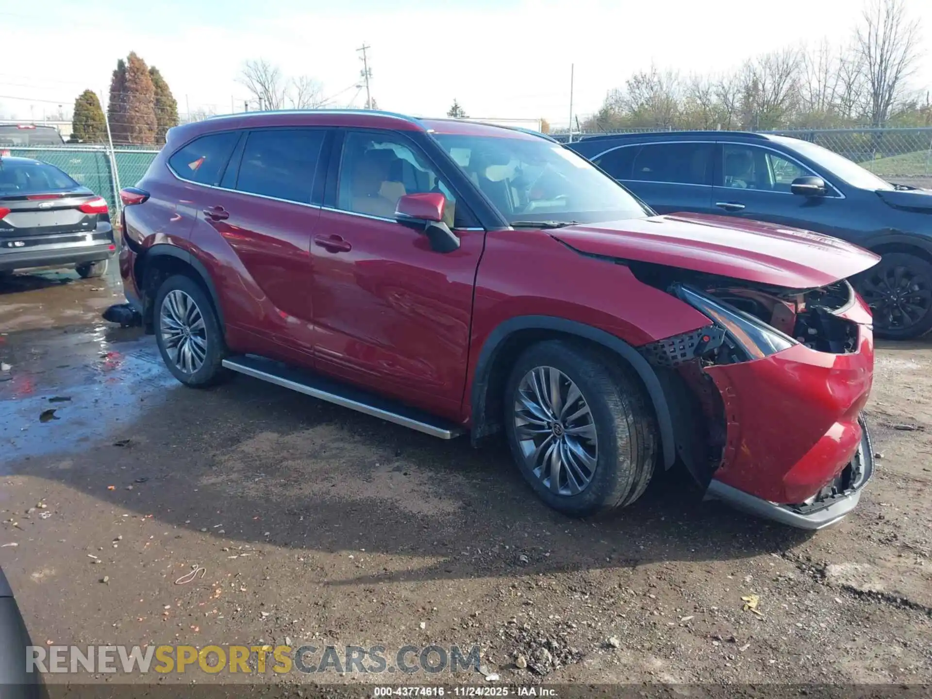 1 Photograph of a damaged car 5TDFZRBHXMS144360 TOYOTA HIGHLANDER 2021
