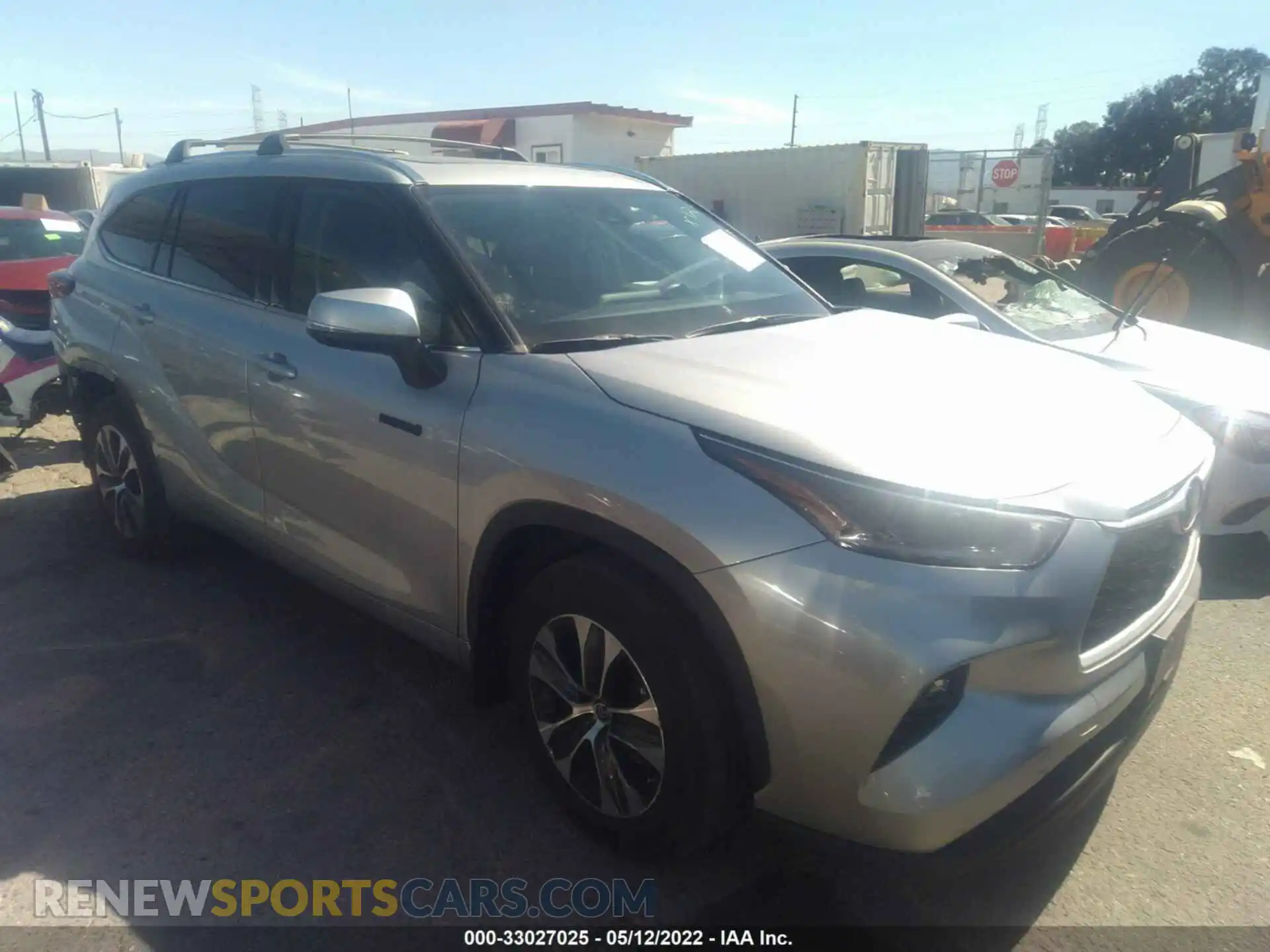 1 Photograph of a damaged car 5TDGARAH0MS010924 TOYOTA HIGHLANDER 2021