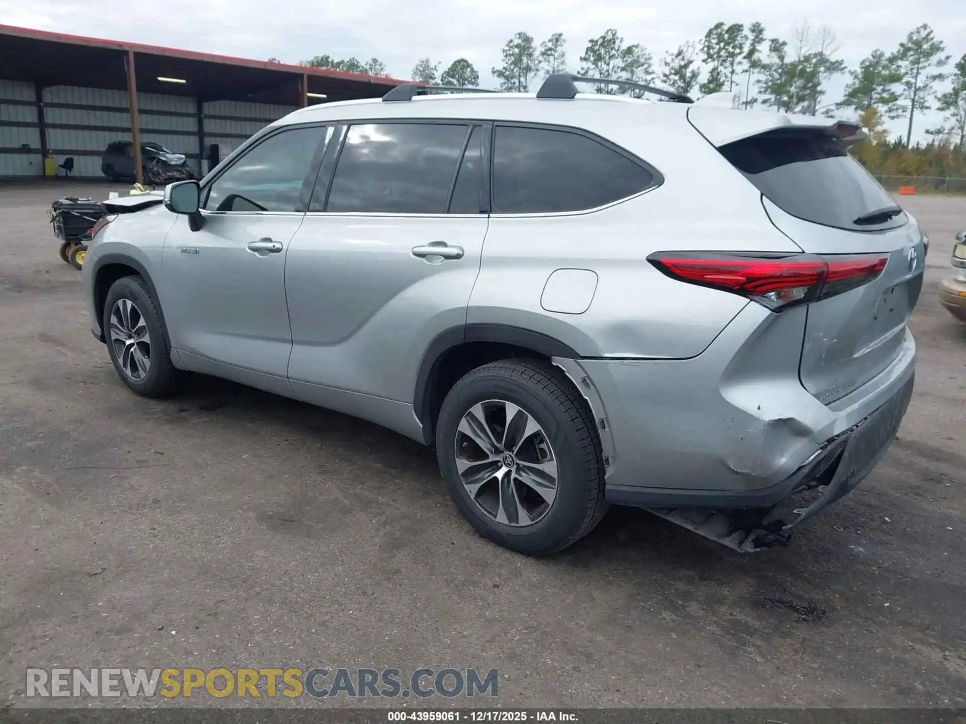 3 Photograph of a damaged car 5TDGARAH1MS008292 TOYOTA HIGHLANDER 2021