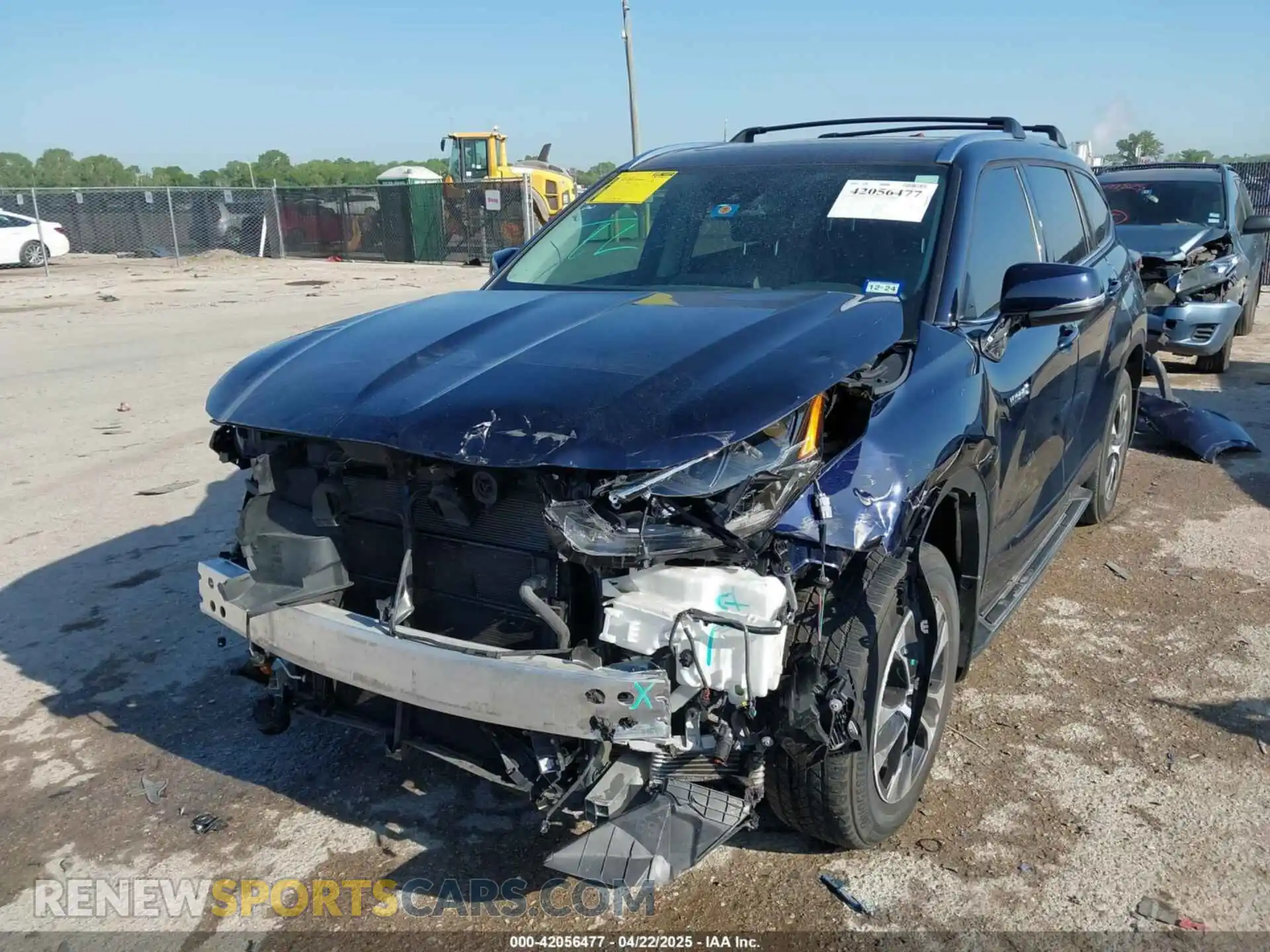 2 Photograph of a damaged car 5TDGARAH2MS503343 TOYOTA HIGHLANDER 2021