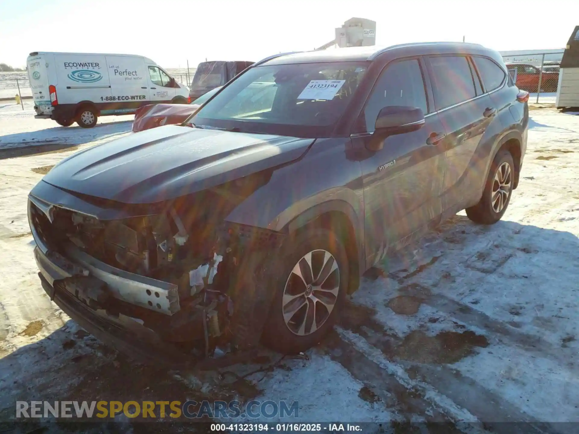 2 Photograph of a damaged car 5TDGARAH3MS509491 TOYOTA HIGHLANDER 2021