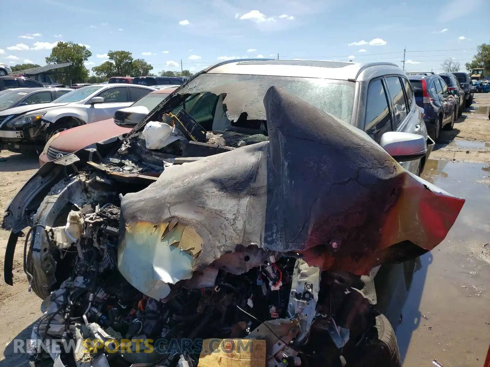2 Photograph of a damaged car 5TDGARAHXMS506491 TOYOTA HIGHLANDER 2021