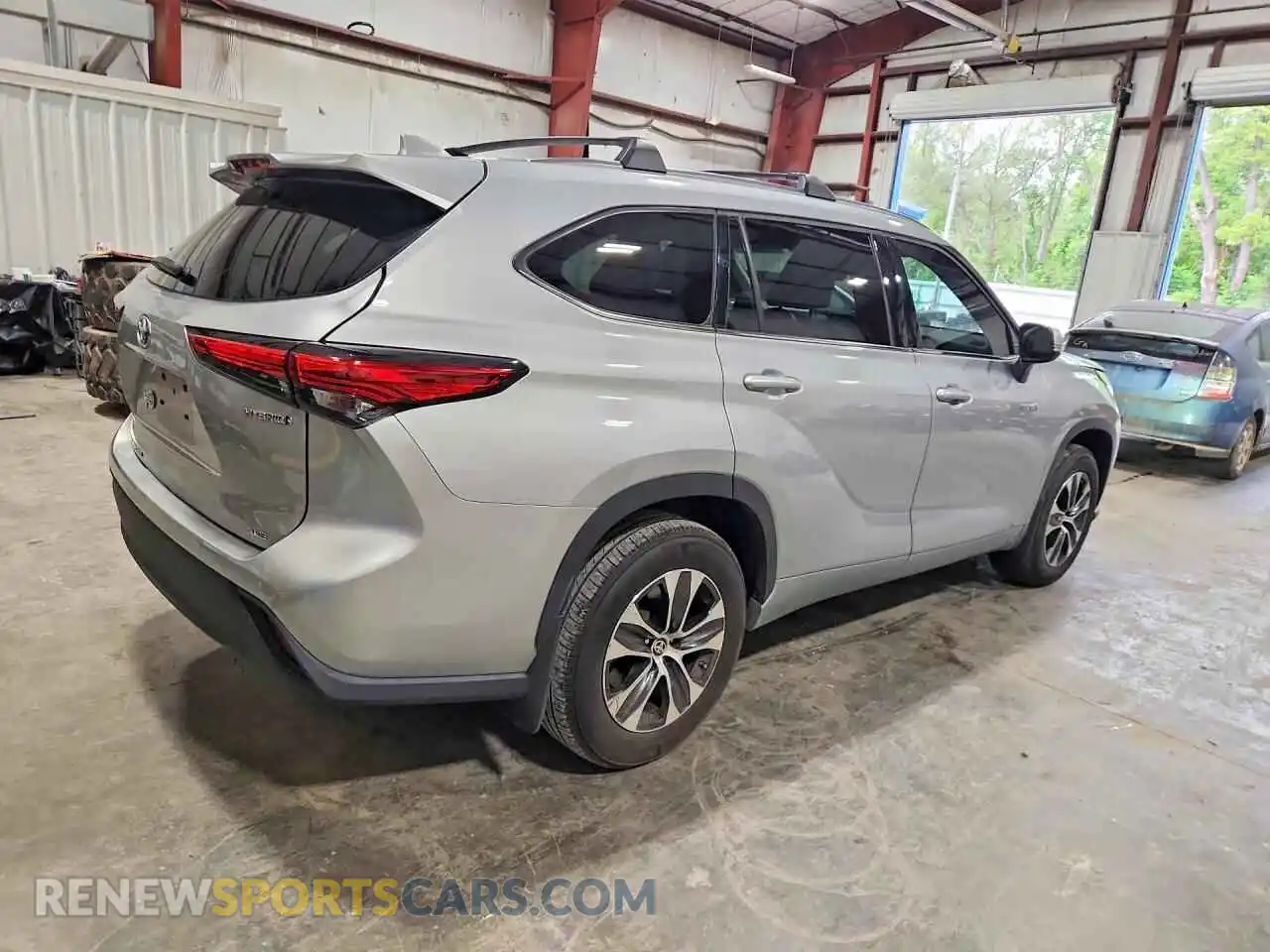 3 Фотография поврежденного автомобиля 5TDGBRCH3MS521697 TOYOTA HIGHLANDER 2021