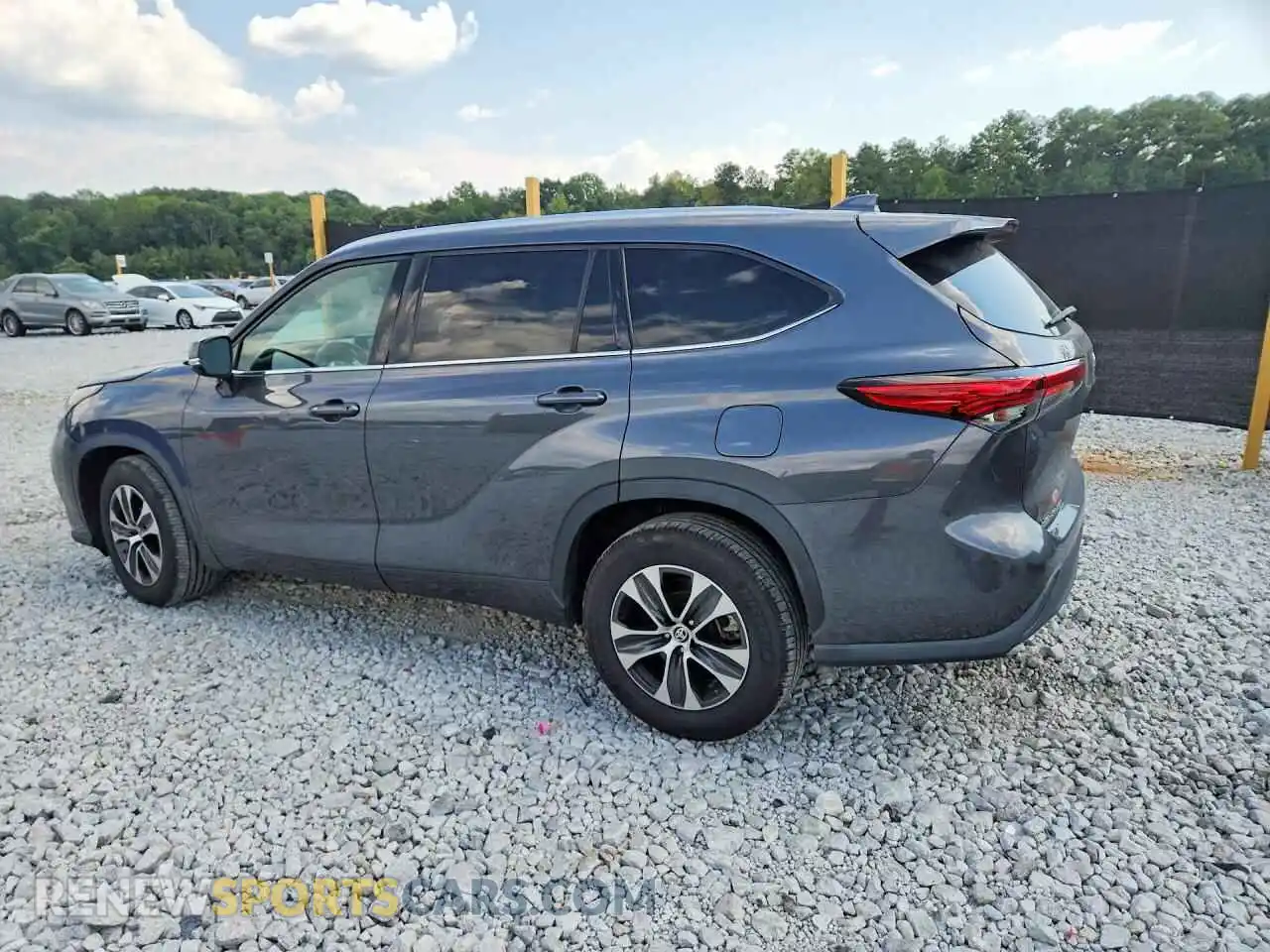 2 Фотография поврежденного автомобиля 5TDGZRAH0MS516133 TOYOTA HIGHLANDER 2021
