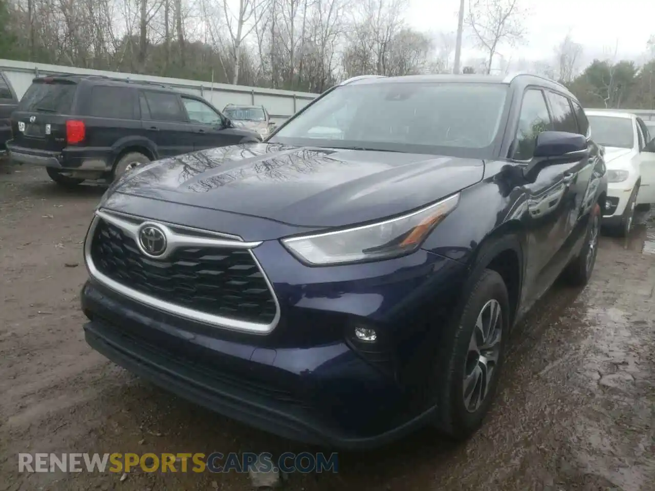 2 Photograph of a damaged car 5TDGZRAH0MS517119 TOYOTA HIGHLANDER 2021