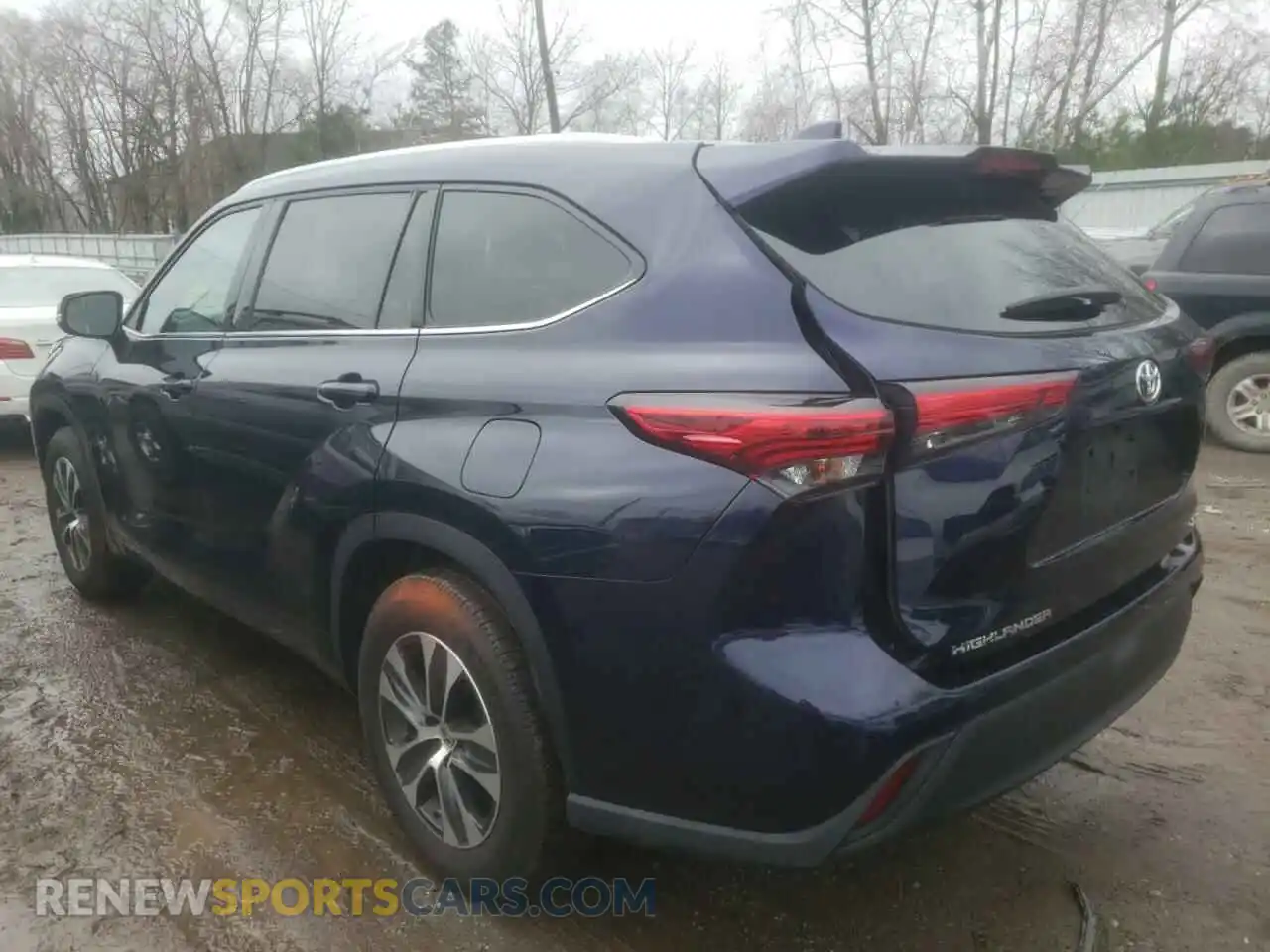 3 Photograph of a damaged car 5TDGZRAH0MS517119 TOYOTA HIGHLANDER 2021