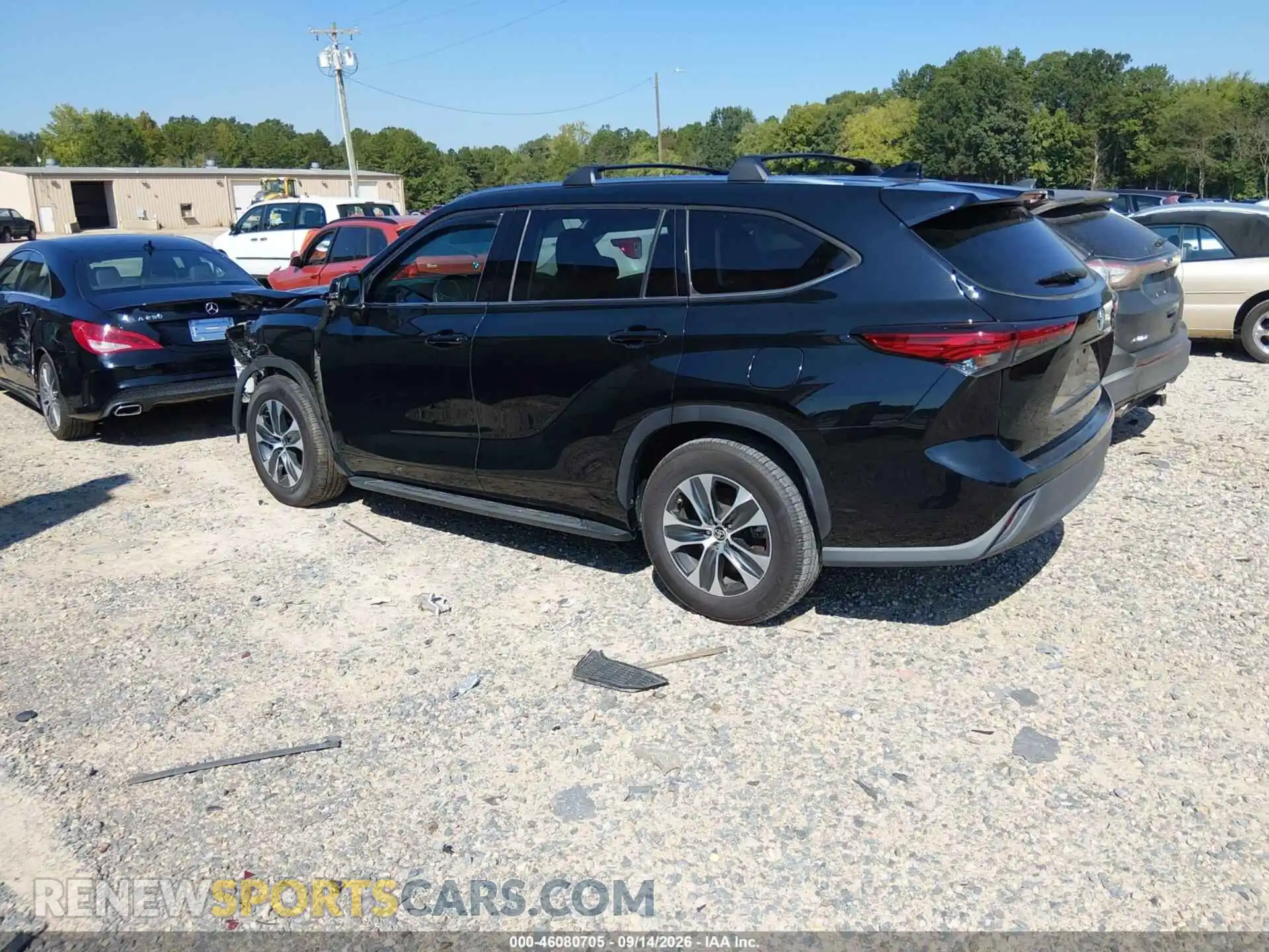 3 Photograph of a damaged car 5TDGZRAH1MS521700 TOYOTA HIGHLANDER 2021