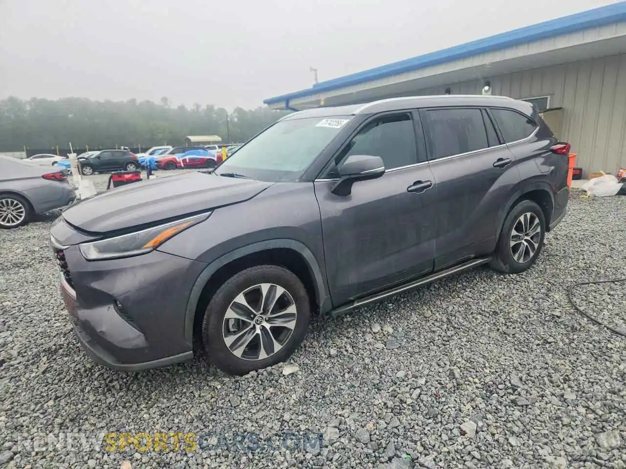 1 Фотография поврежденного автомобиля 5TDGZRAH4MS534618 TOYOTA HIGHLANDER 2021