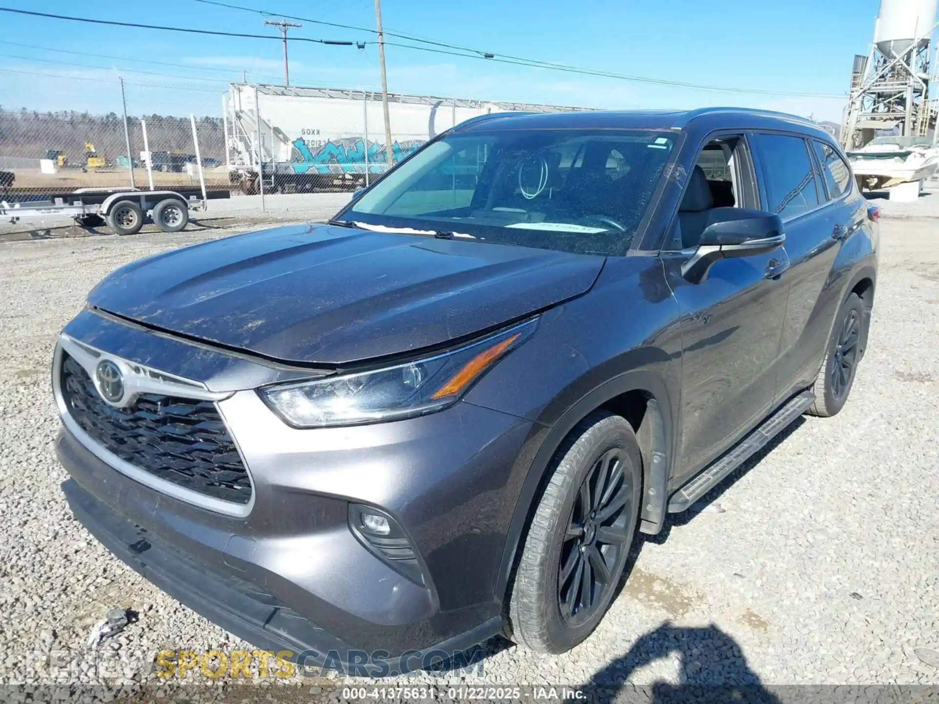 2 Photograph of a damaged car 5TDGZRBH0MS097540 TOYOTA HIGHLANDER 2021