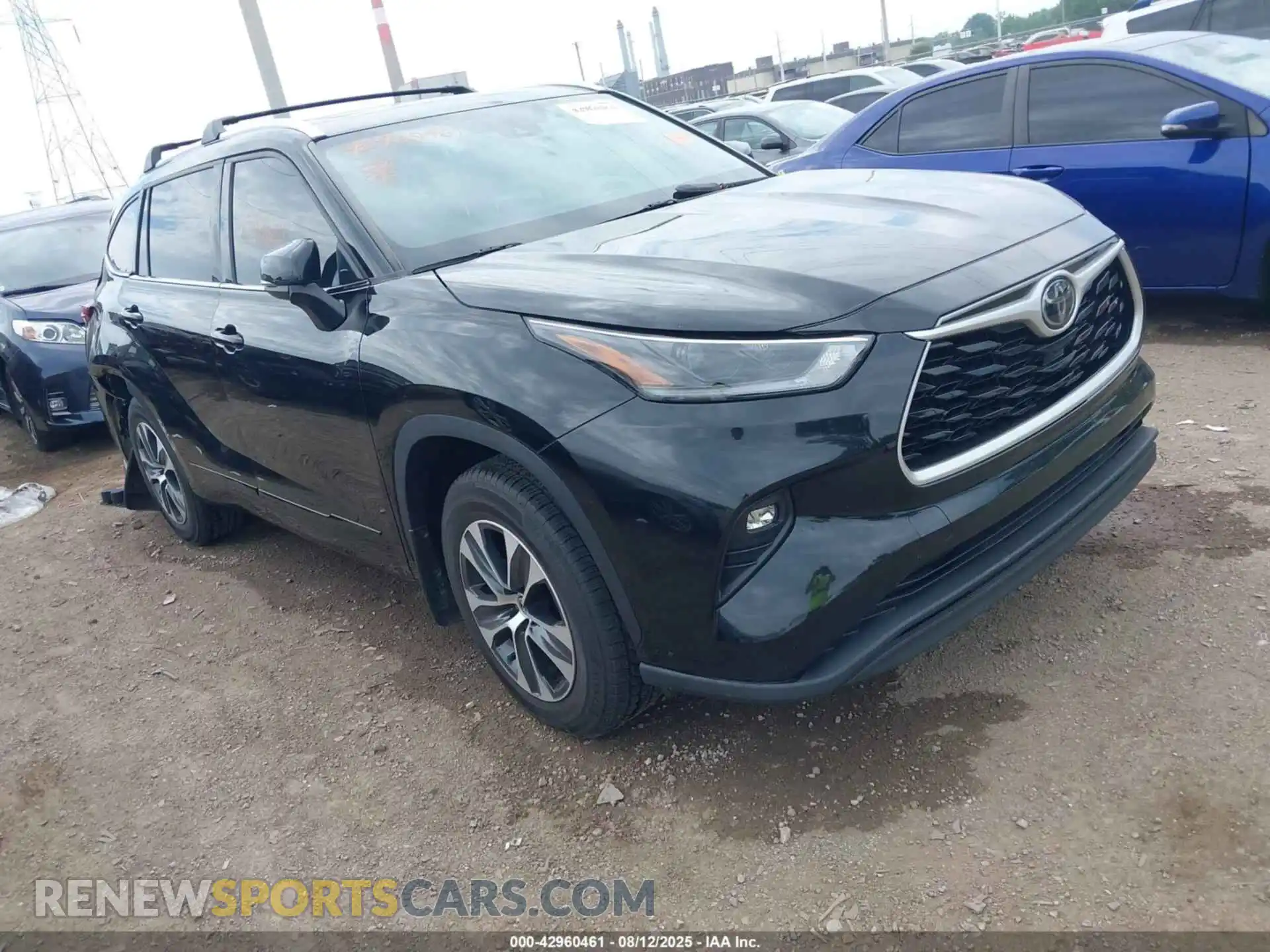 1 Photograph of a damaged car 5TDGZRBH0MS526451 TOYOTA HIGHLANDER 2021