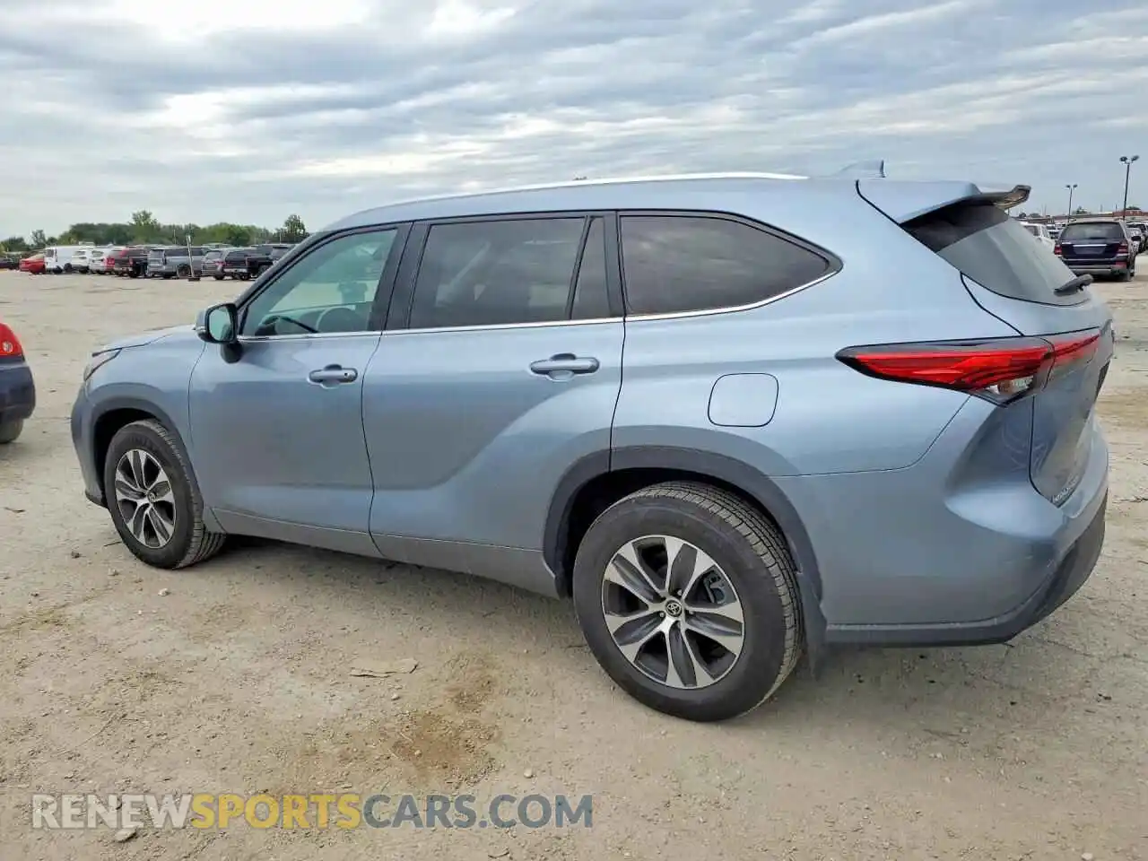 2 Photograph of a damaged car 5TDGZRBH1MS059234 TOYOTA HIGHLANDER 2021