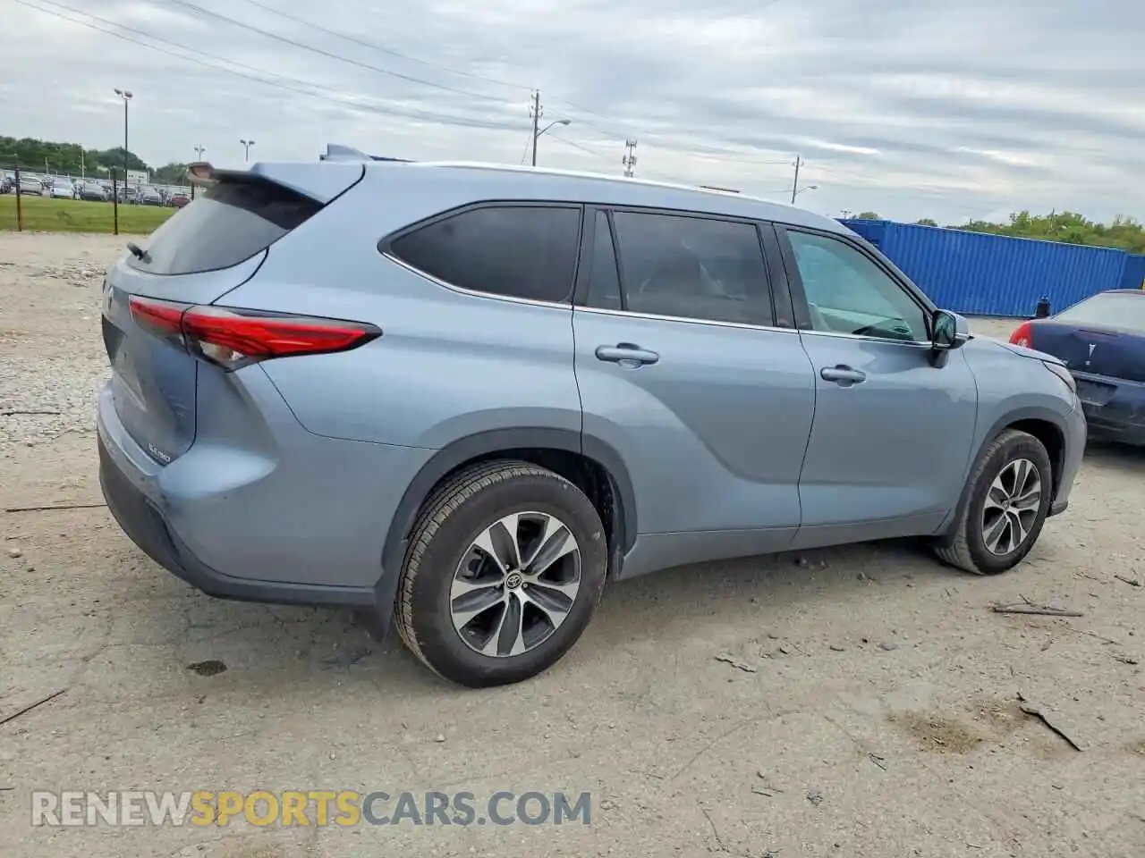 3 Photograph of a damaged car 5TDGZRBH1MS059234 TOYOTA HIGHLANDER 2021