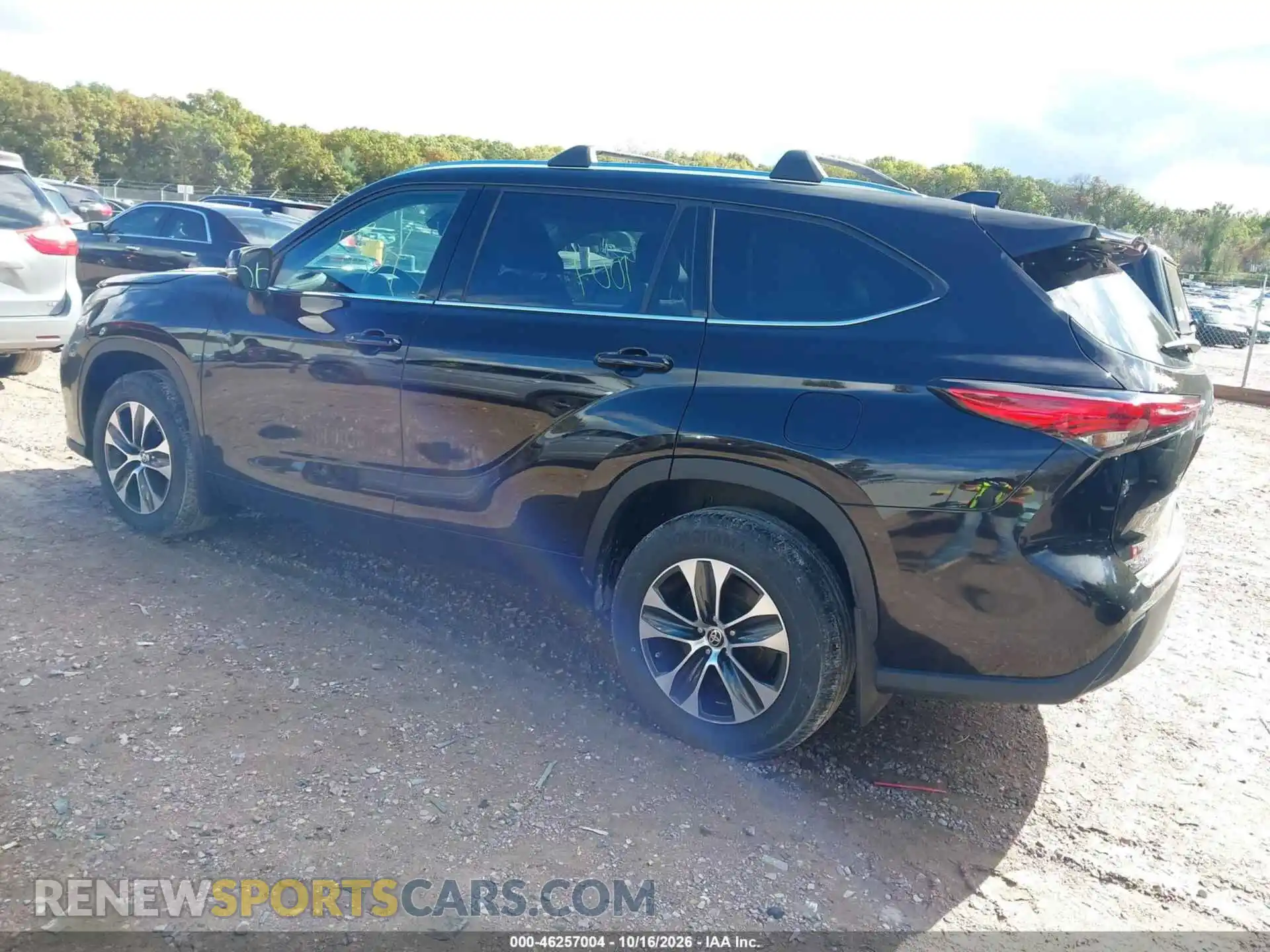 3 Фотография поврежденного автомобиля 5TDGZRBH1MS092847 TOYOTA HIGHLANDER 2021