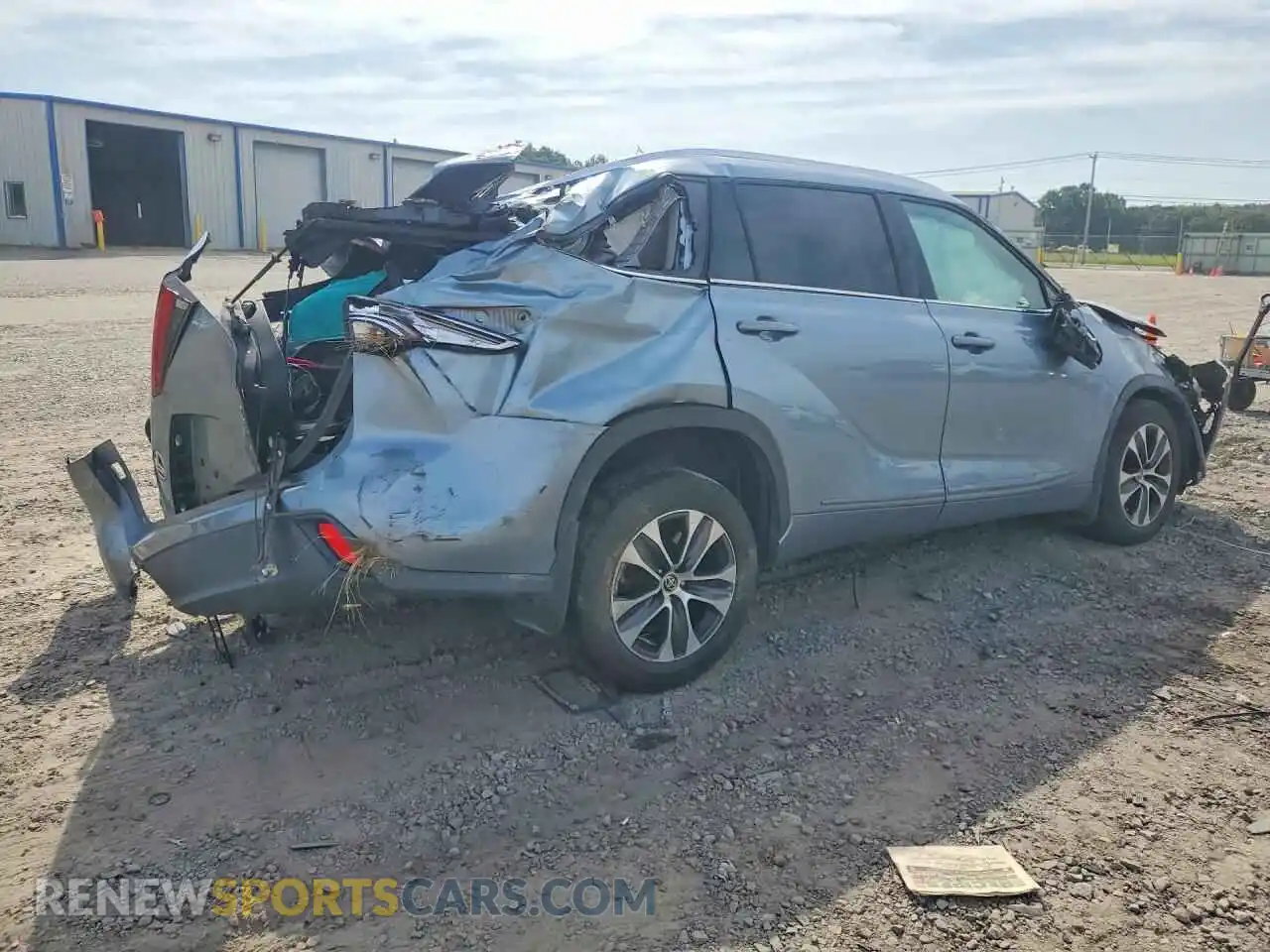 3 Фотография поврежденного автомобиля 5TDGZRBH1MS142307 TOYOTA HIGHLANDER 2021