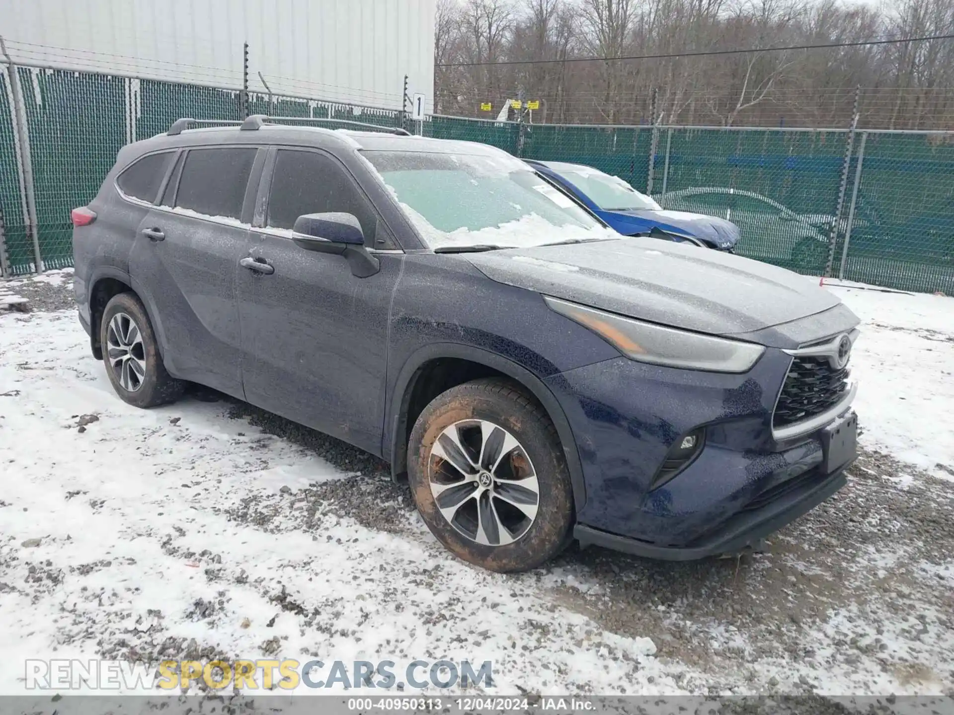 1 Photograph of a damaged car 5TDGZRBH1MS142551 TOYOTA HIGHLANDER 2021