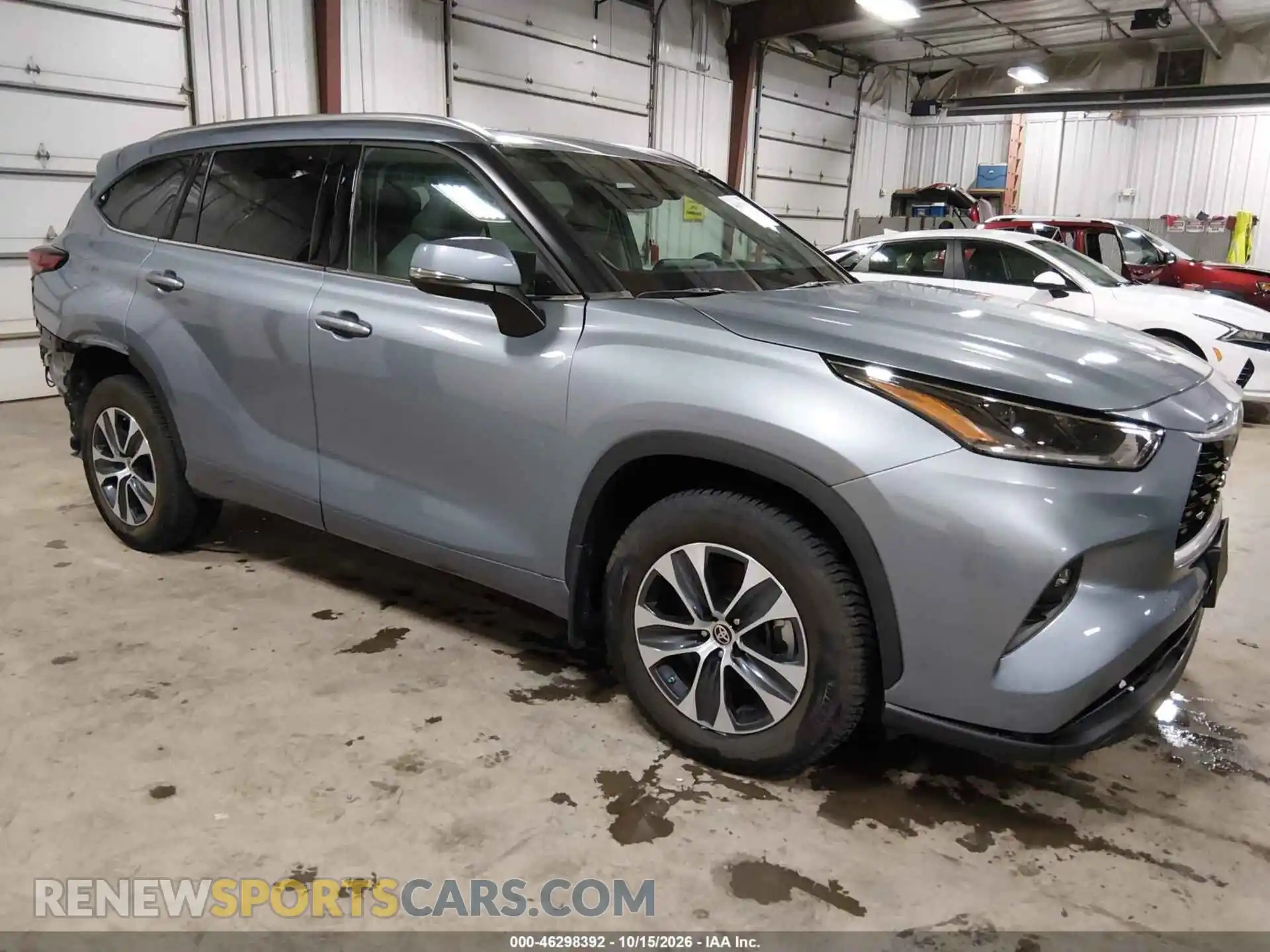 1 Photograph of a damaged car 5TDGZRBH1MS149595 TOYOTA HIGHLANDER 2021