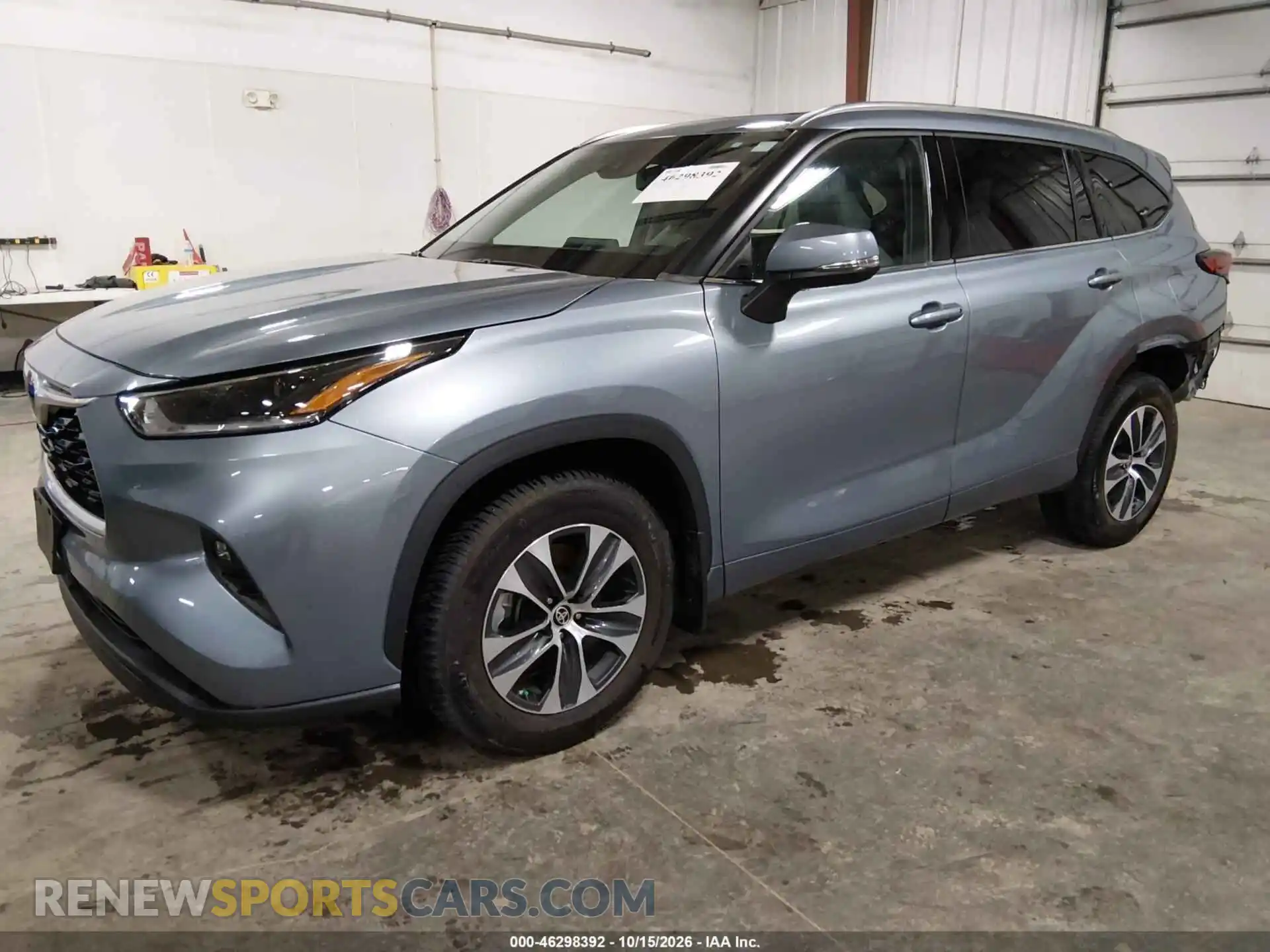 2 Photograph of a damaged car 5TDGZRBH1MS149595 TOYOTA HIGHLANDER 2021