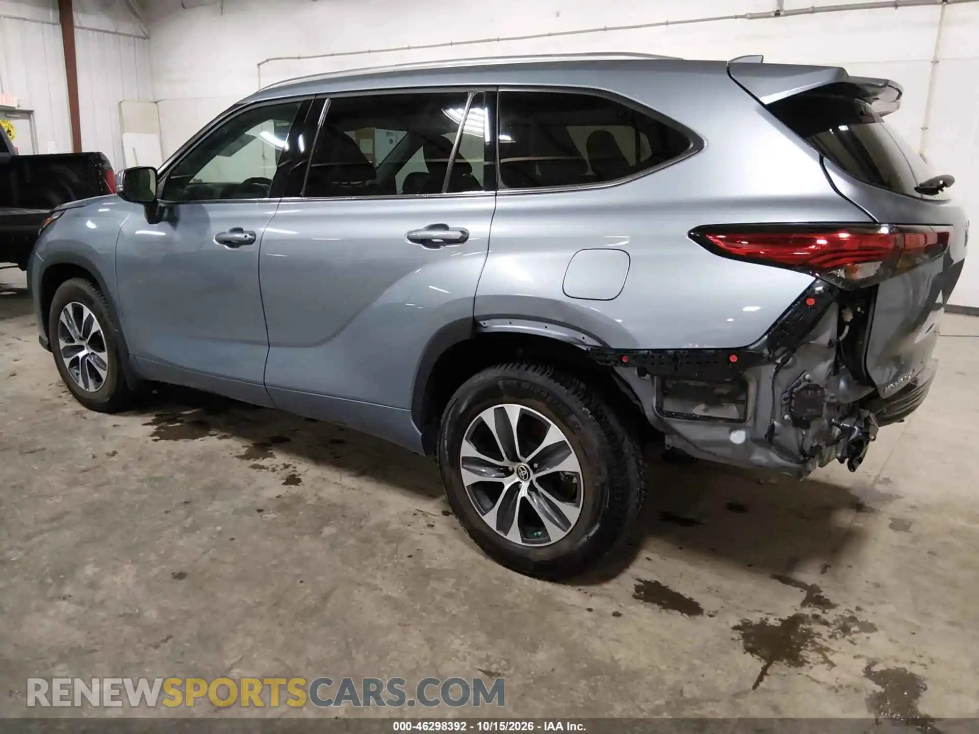 3 Photograph of a damaged car 5TDGZRBH1MS149595 TOYOTA HIGHLANDER 2021