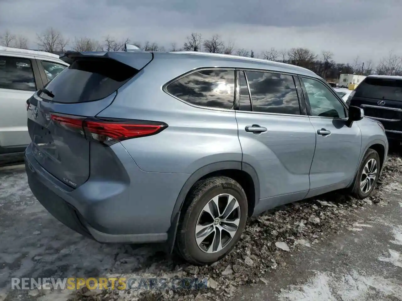 3 Photograph of a damaged car 5TDGZRBH2MS066080 TOYOTA HIGHLANDER 2021