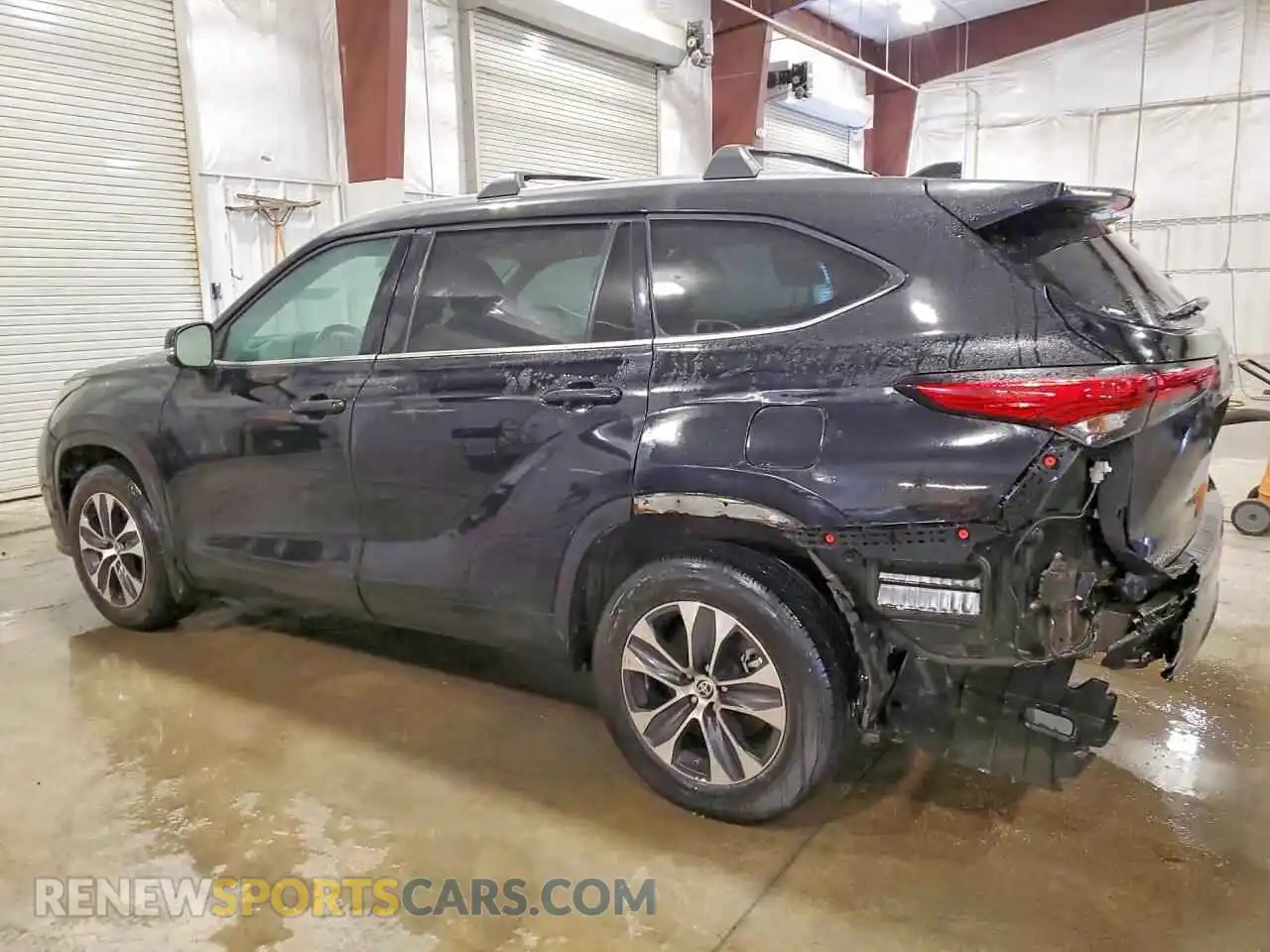 2 Photograph of a damaged car 5TDGZRBH2MS155387 TOYOTA HIGHLANDER 2021