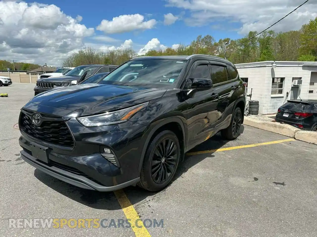 1 Photograph of a damaged car 5TDGZRBH2MS549195 TOYOTA HIGHLANDER 2021