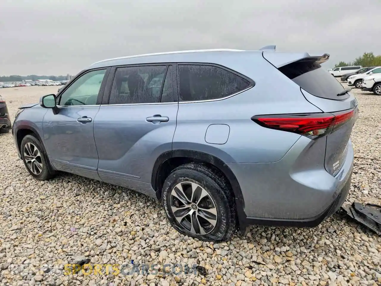 2 Photograph of a damaged car 5TDGZRBH3MS086175 TOYOTA HIGHLANDER 2021