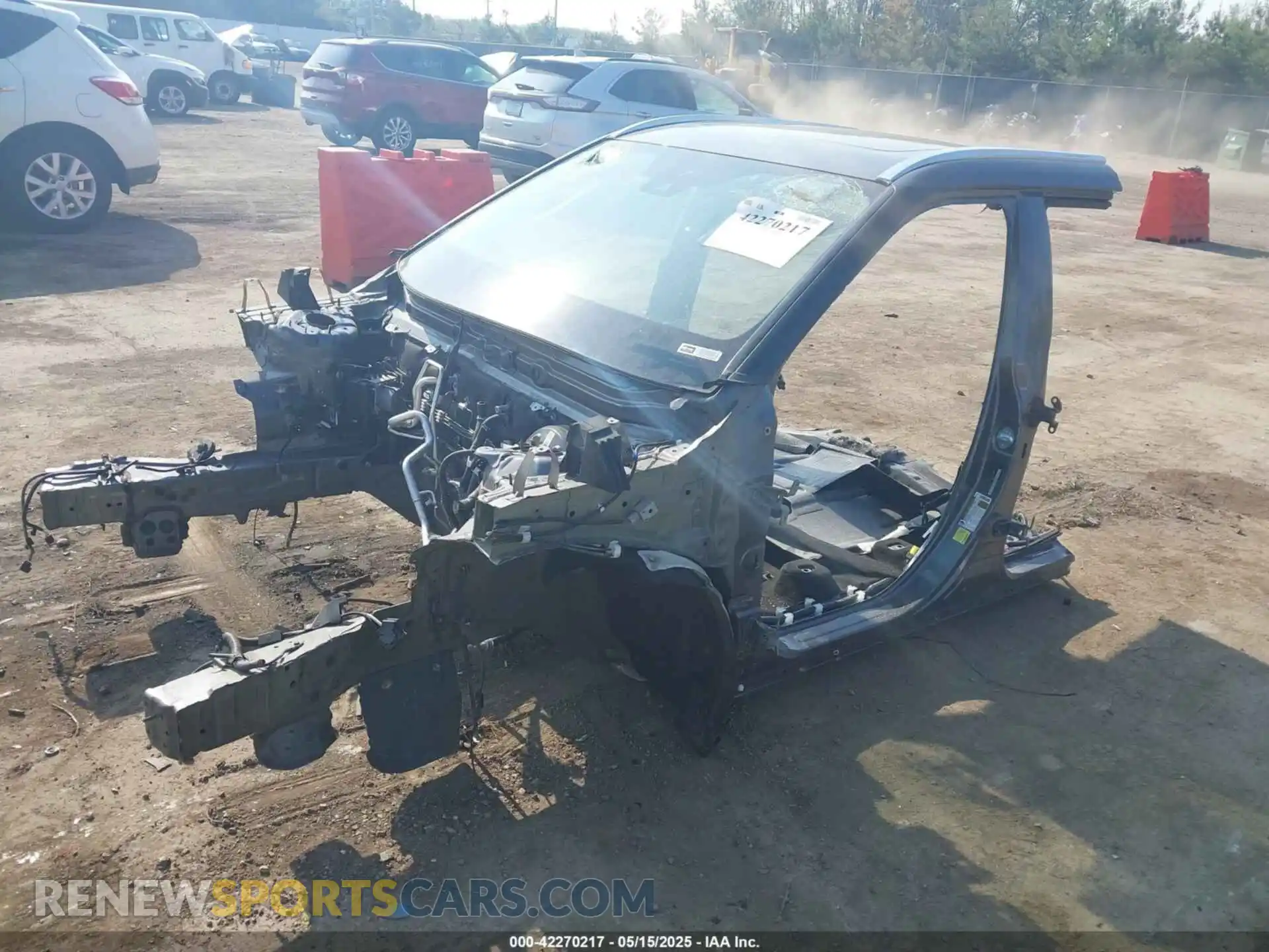 2 Photograph of a damaged car 5TDGZRBH3MS533765 TOYOTA HIGHLANDER 2021