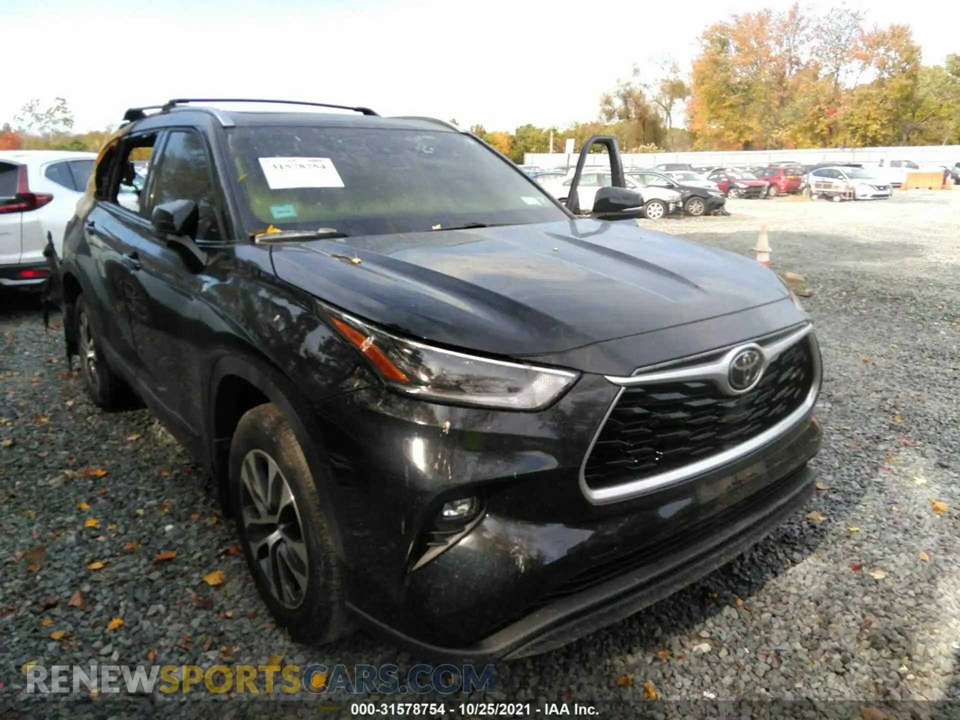 1 Фотография поврежденного автомобиля 5TDGZRBH4MS064668 TOYOTA HIGHLANDER 2021