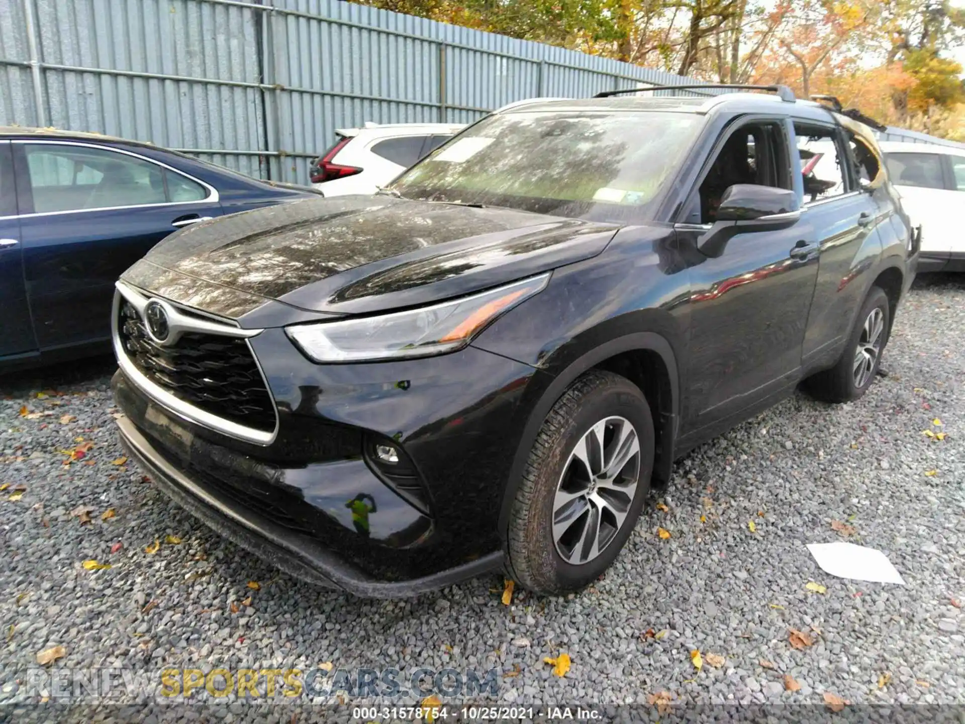2 Фотография поврежденного автомобиля 5TDGZRBH4MS064668 TOYOTA HIGHLANDER 2021