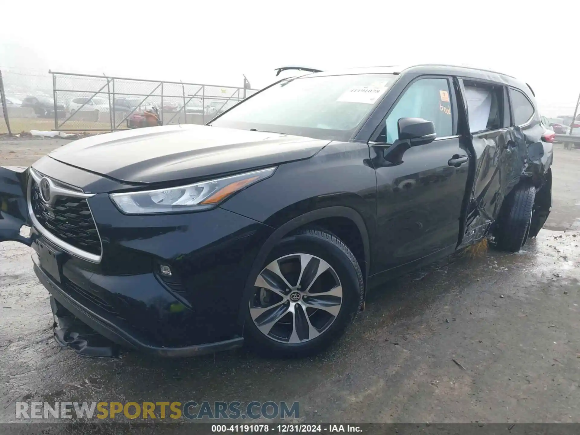 2 Photograph of a damaged car 5TDGZRBH4MS523942 TOYOTA HIGHLANDER 2021