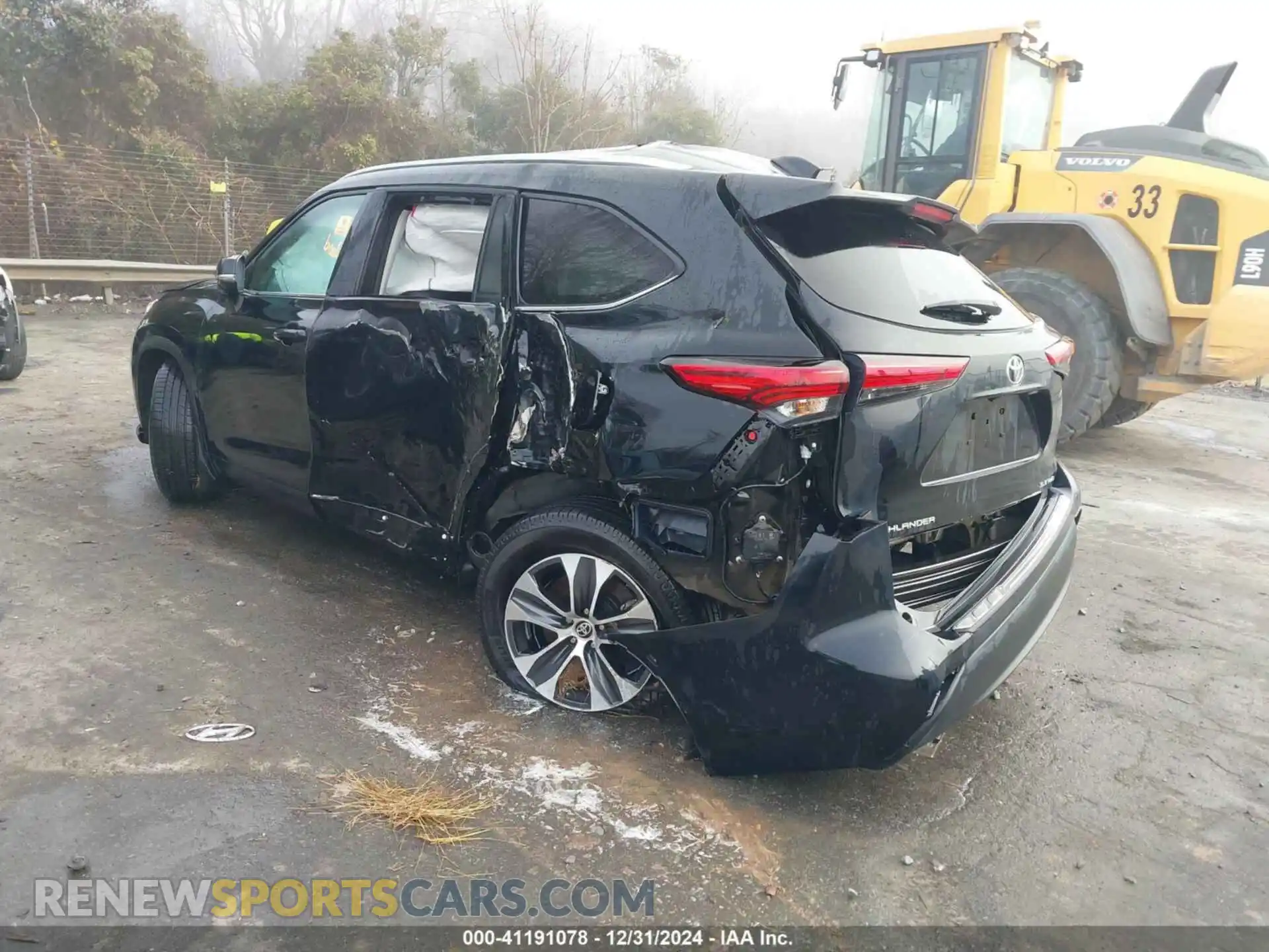 3 Photograph of a damaged car 5TDGZRBH4MS523942 TOYOTA HIGHLANDER 2021