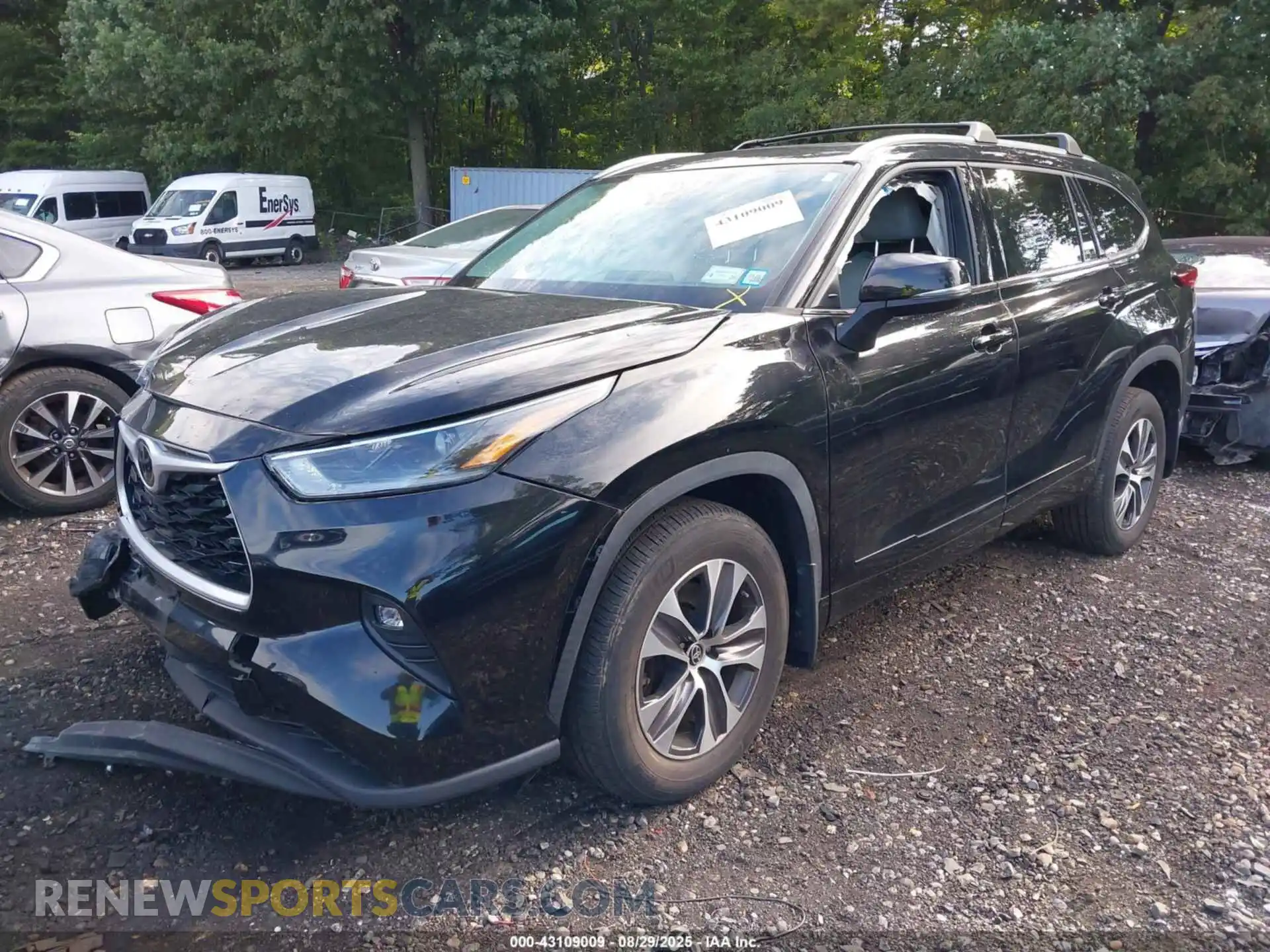 2 Photograph of a damaged car 5TDGZRBH6MS084372 TOYOTA HIGHLANDER 2021