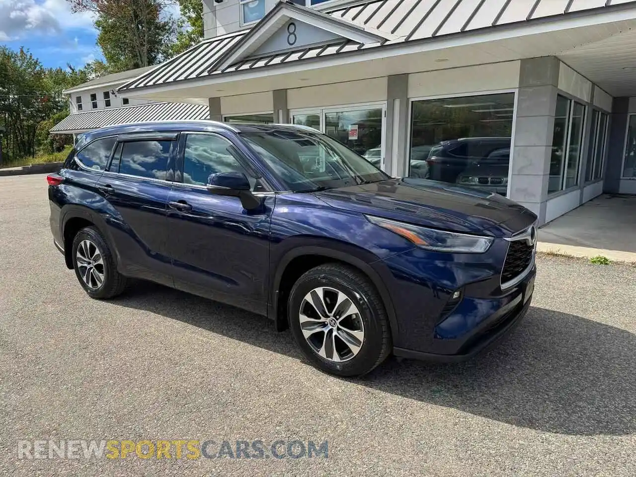 1 fotografías del automóvil dañado 5TDGZRBH6MS553797 TOYOTA HIGHLANDER 2021
