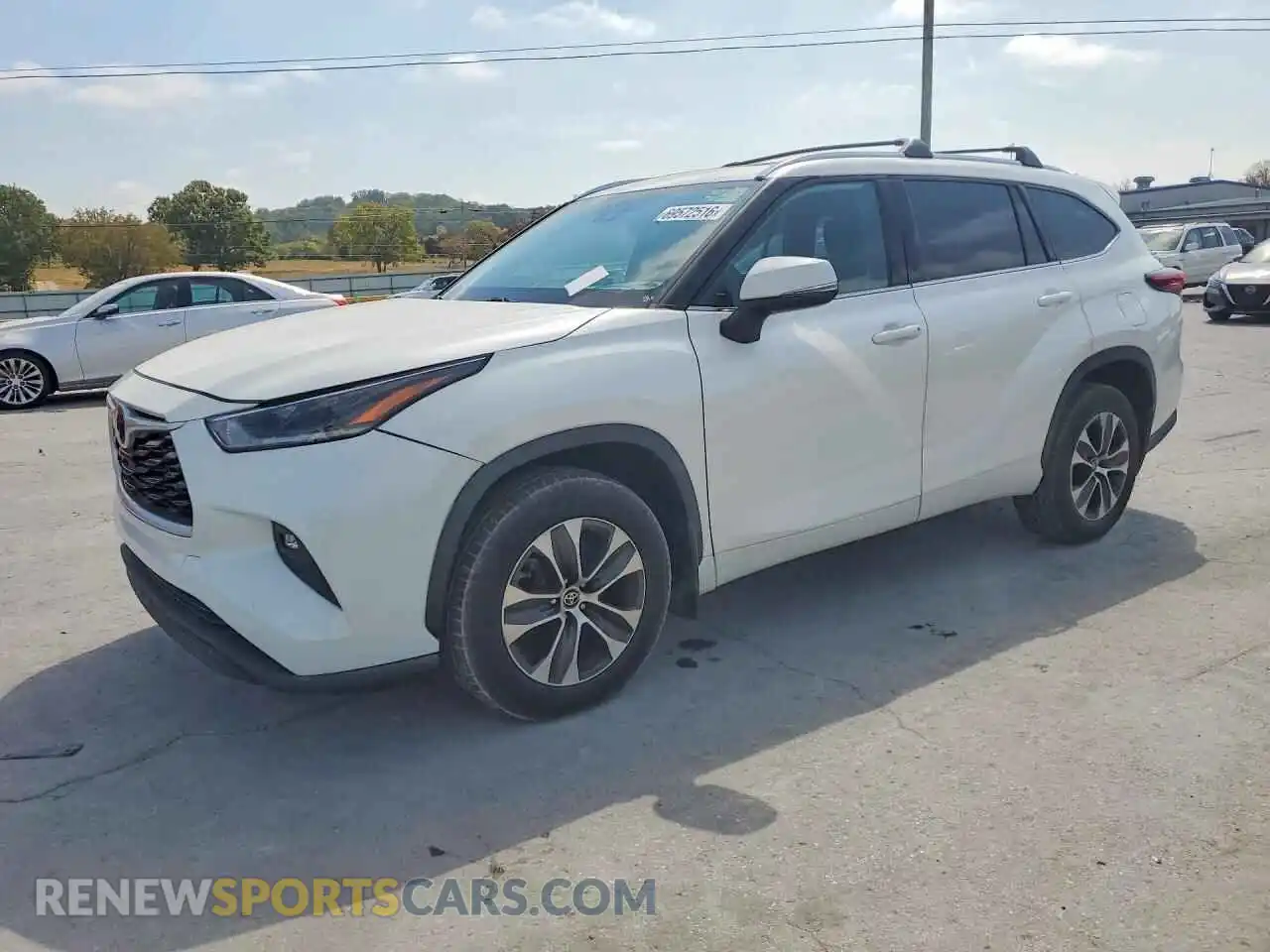 1 Photograph of a damaged car 5TDGZRBH7MS105469 TOYOTA HIGHLANDER 2021