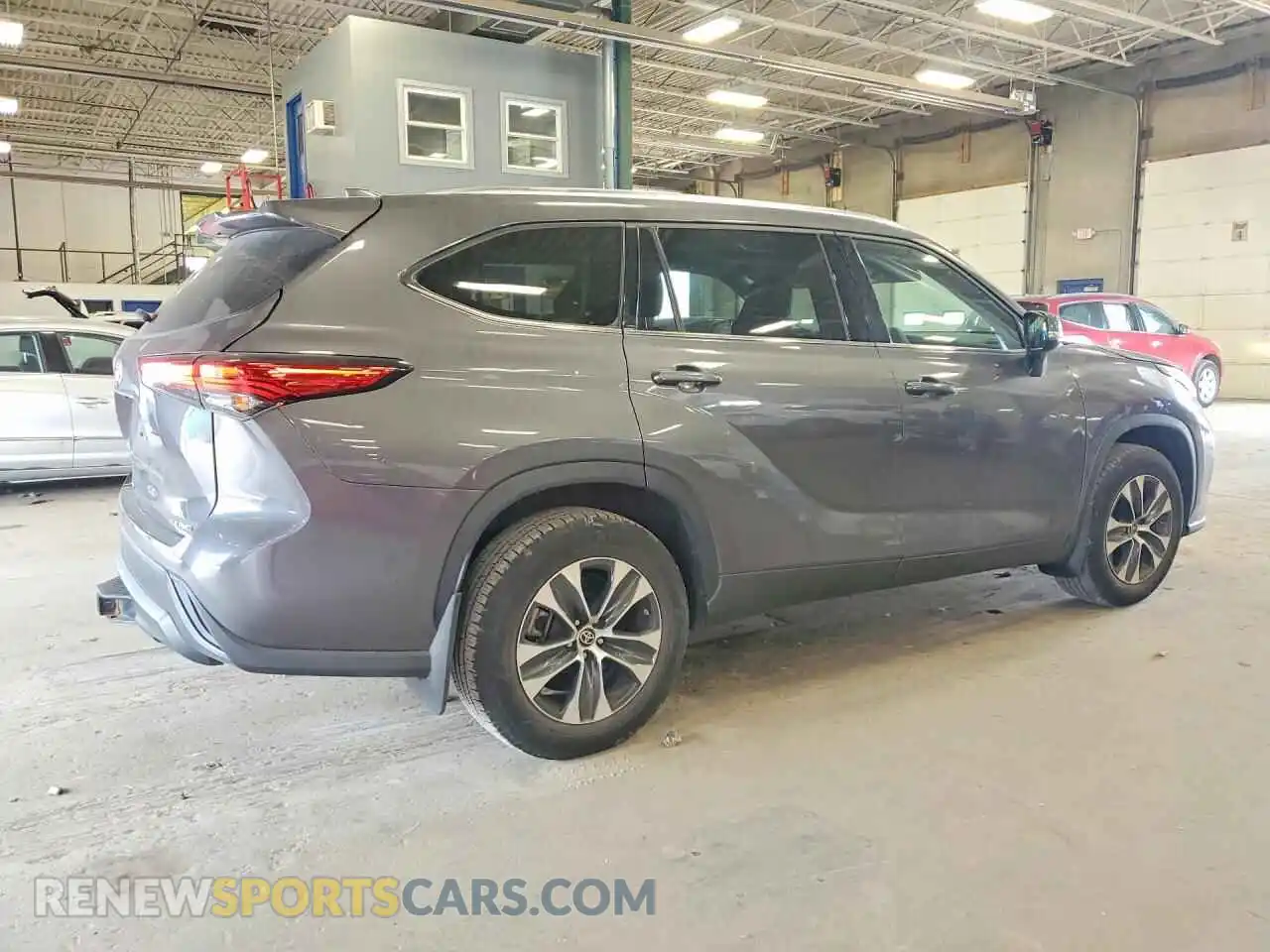 3 Photograph of a damaged car 5TDGZRBH7MS116519 TOYOTA HIGHLANDER 2021