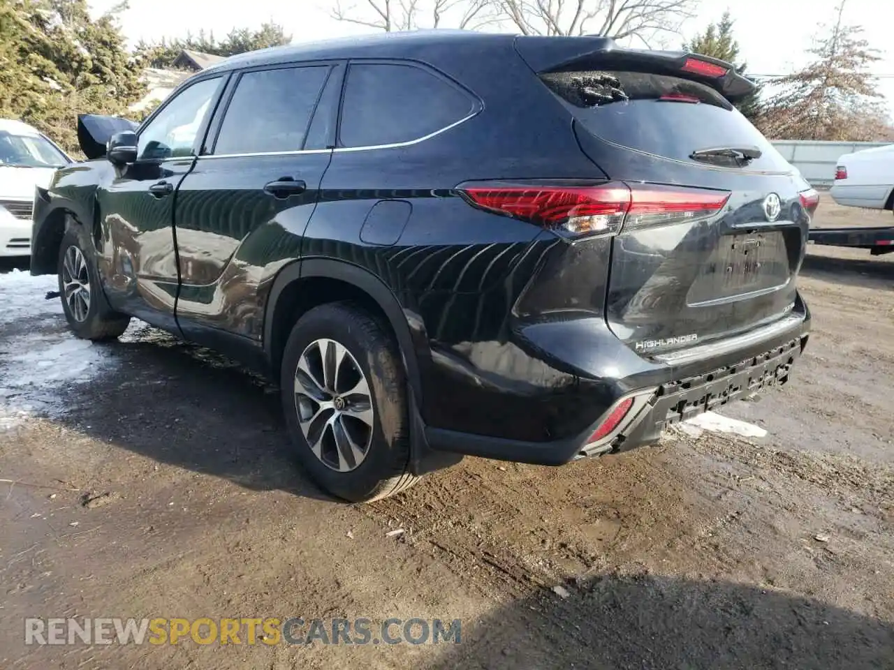 3 Photograph of a damaged car 5TDGZRBH8MS524320 TOYOTA HIGHLANDER 2021